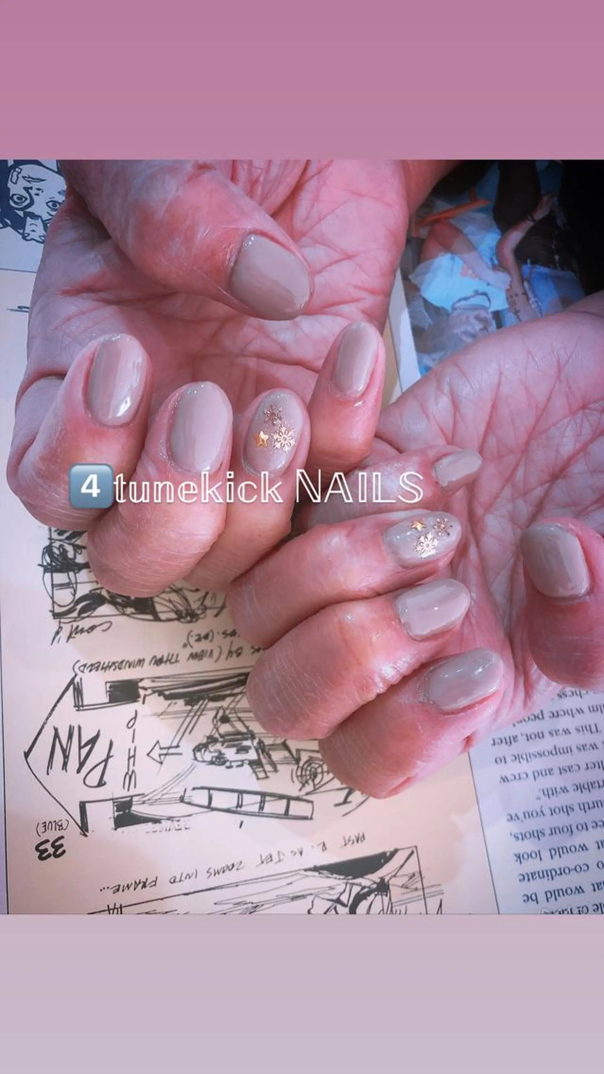 ネイル ワンカラーネイル 4tunekick NAILS(フォーチュンキックネイルズ)所属・光森 淳子のネイルデザイン