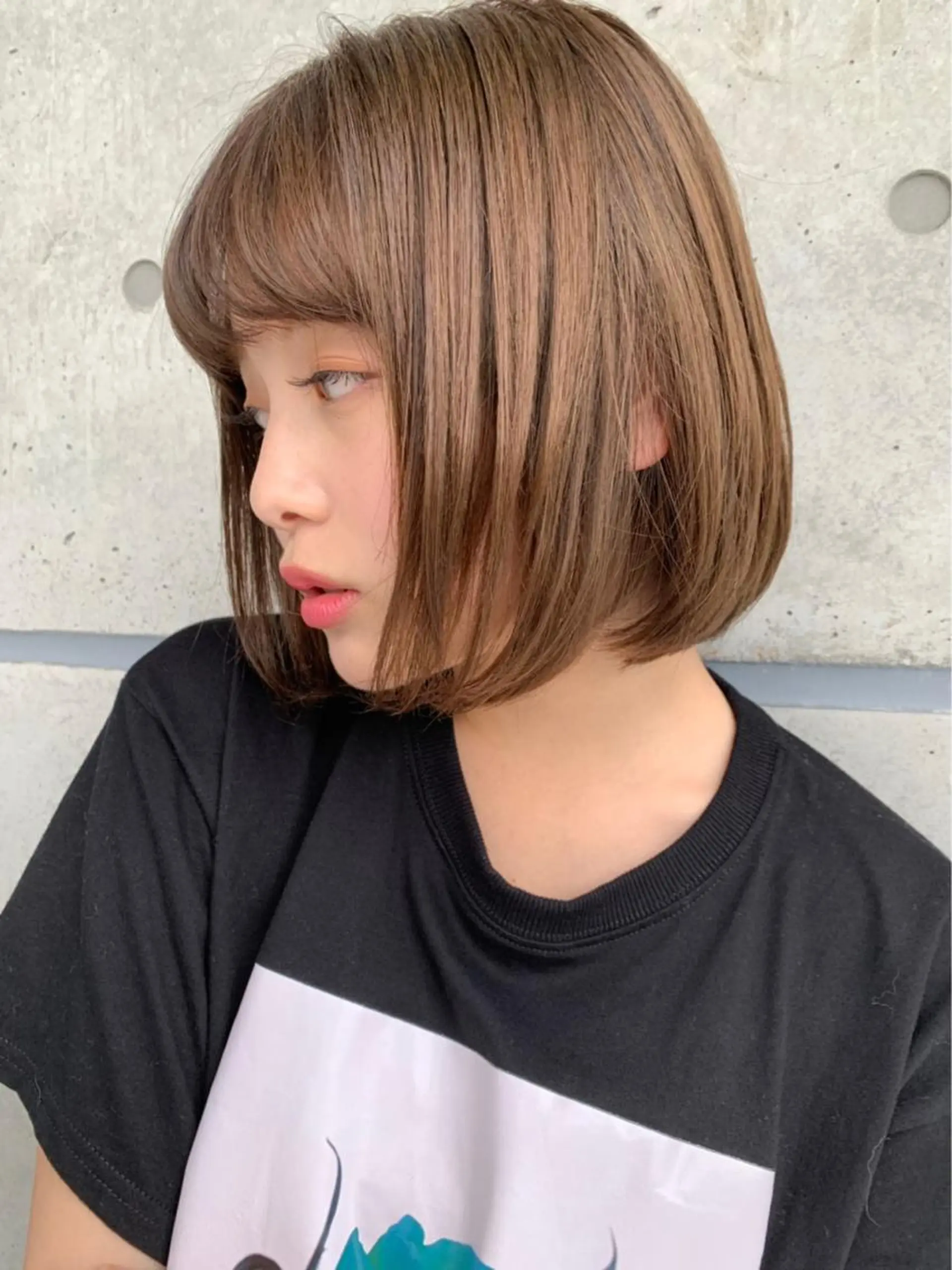 ショート カラー 💘トレンドスタイル 💘透明感ヘアのヘアスタイル