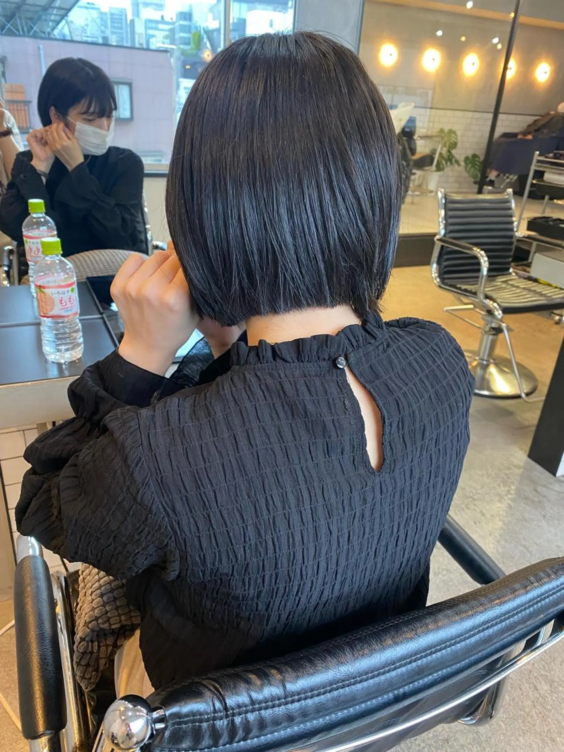 ショート カラー ヘアアレンジ ボブ stylist/蛯谷 珠里のヘアスタイル