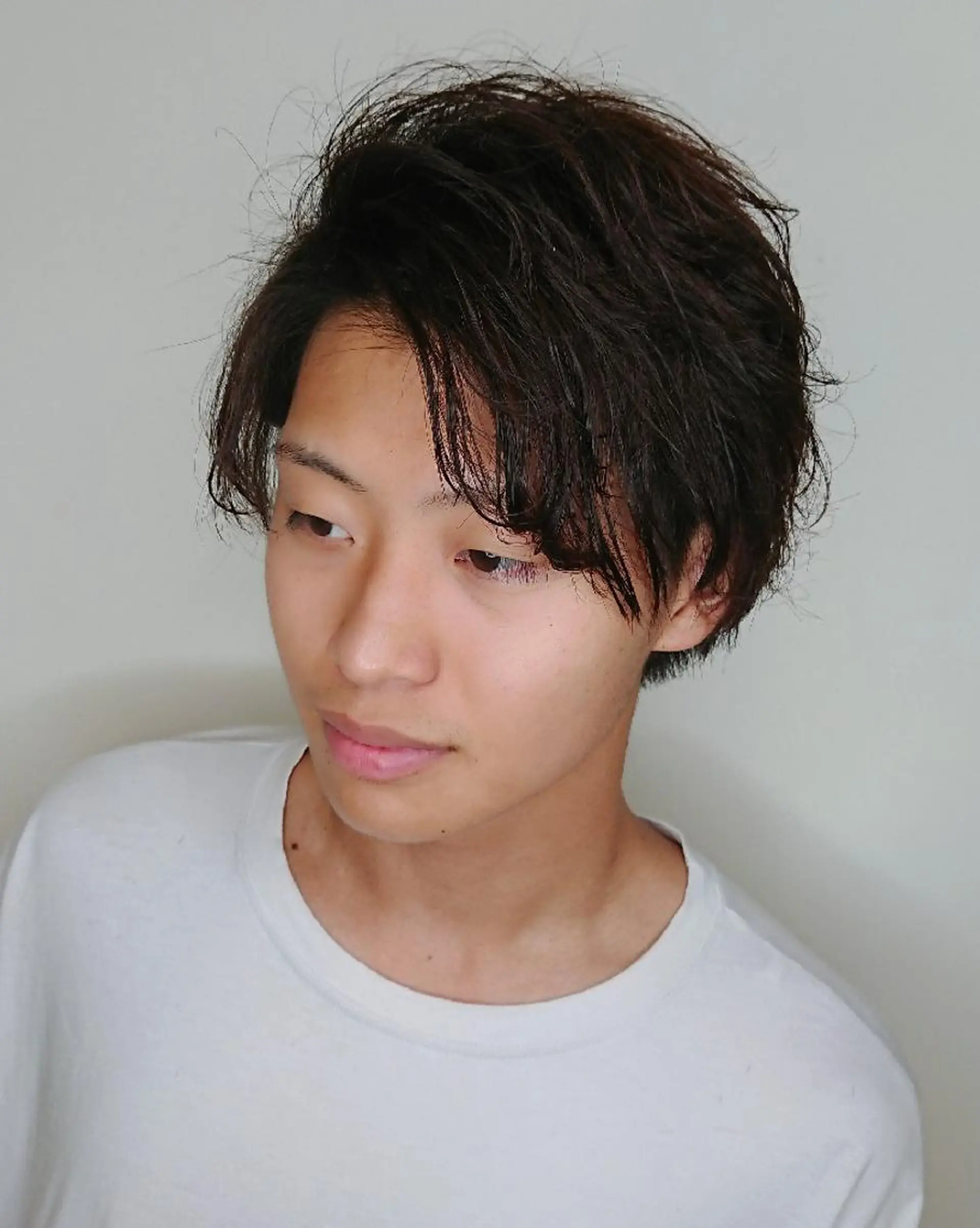 メンズ カラー パーマ ヘアアレンジ ブリーチ/ヘアケア/ 艶髪/イギチハルのヘアスタイル