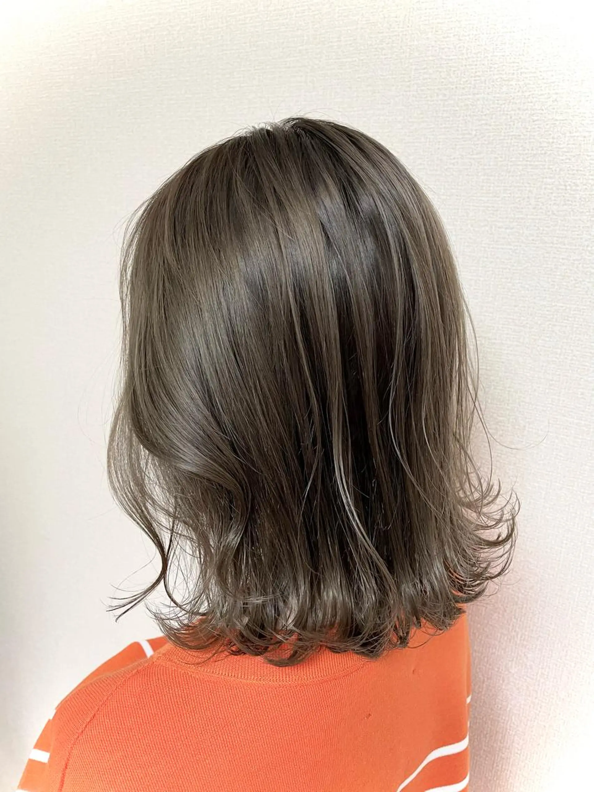 ミディアム カラー グレージュ バイオレットカラー バイオレットグレージュ カット ヘアカラー 🔶PAIR🔶 TAKAのヘアスタイル