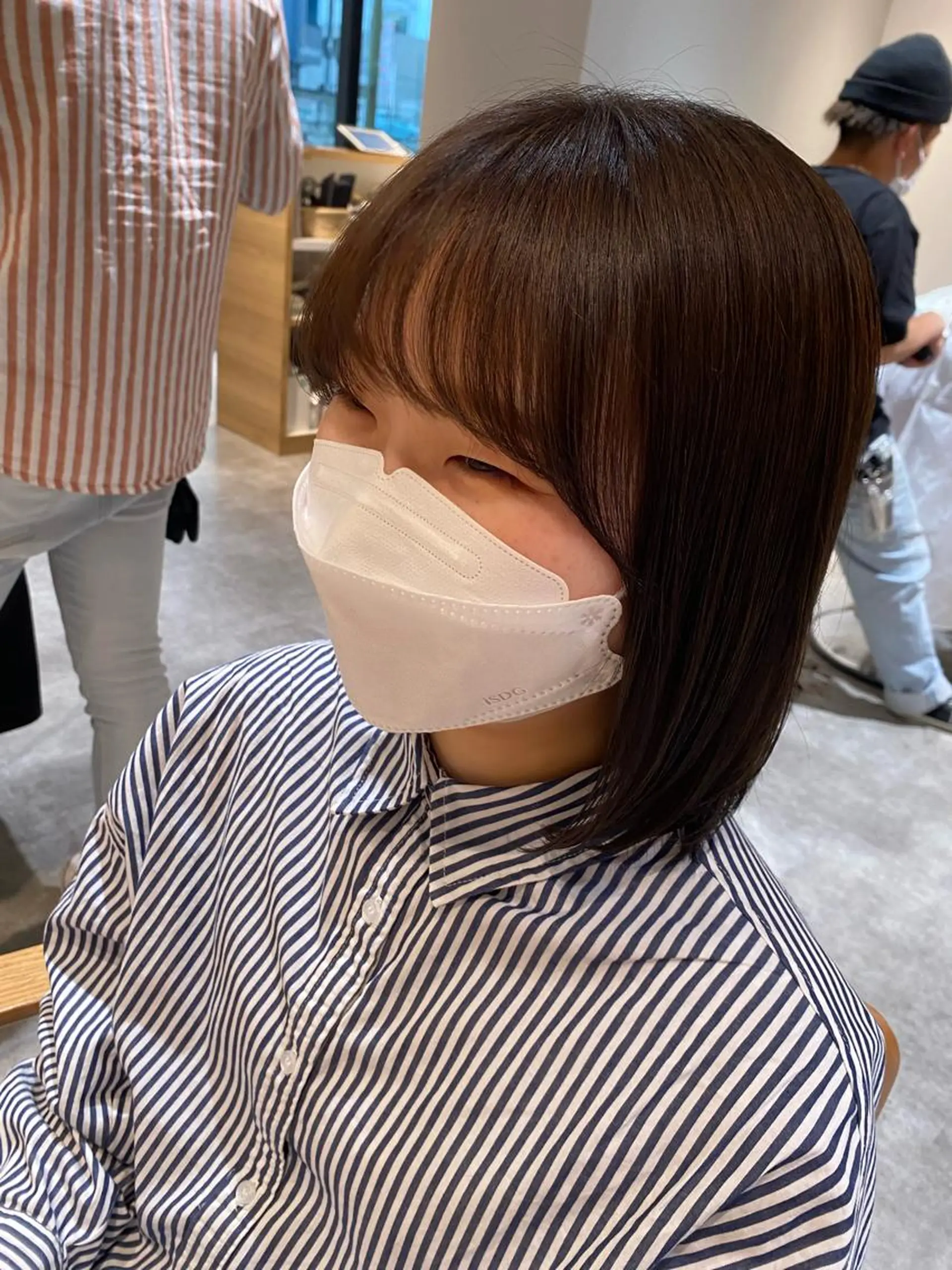 ミディアム カラー ブラウンカラー モカブラウン オスズ 🎀´-のヘアスタイル