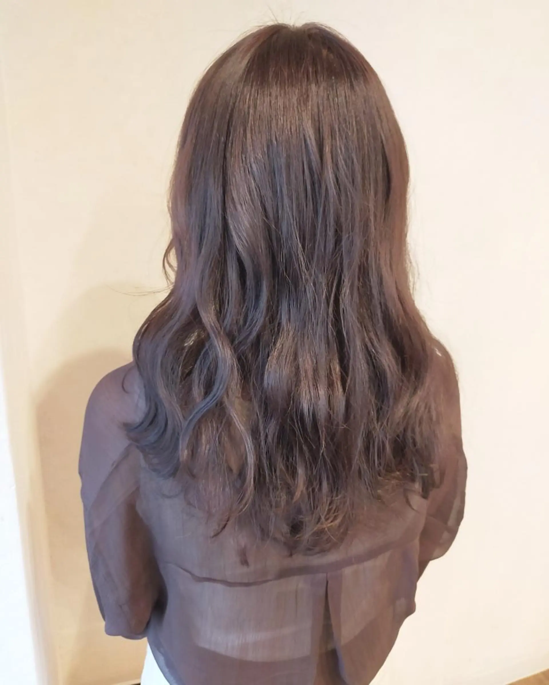 ロング カラー JIL BLAN 京都所属・RU RIのヘアスタイル