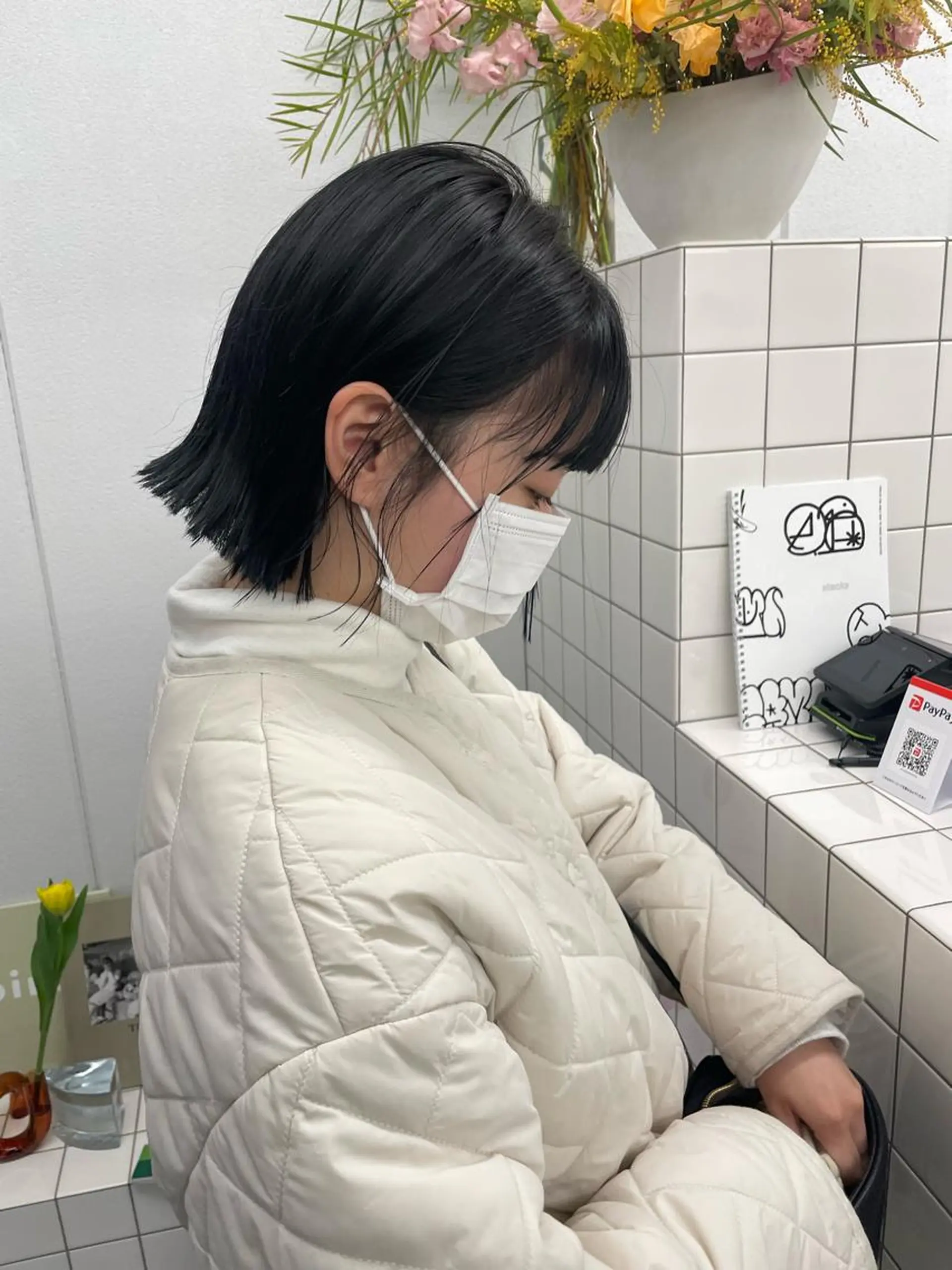 ショート カラー 関 京磨のヘアスタイル