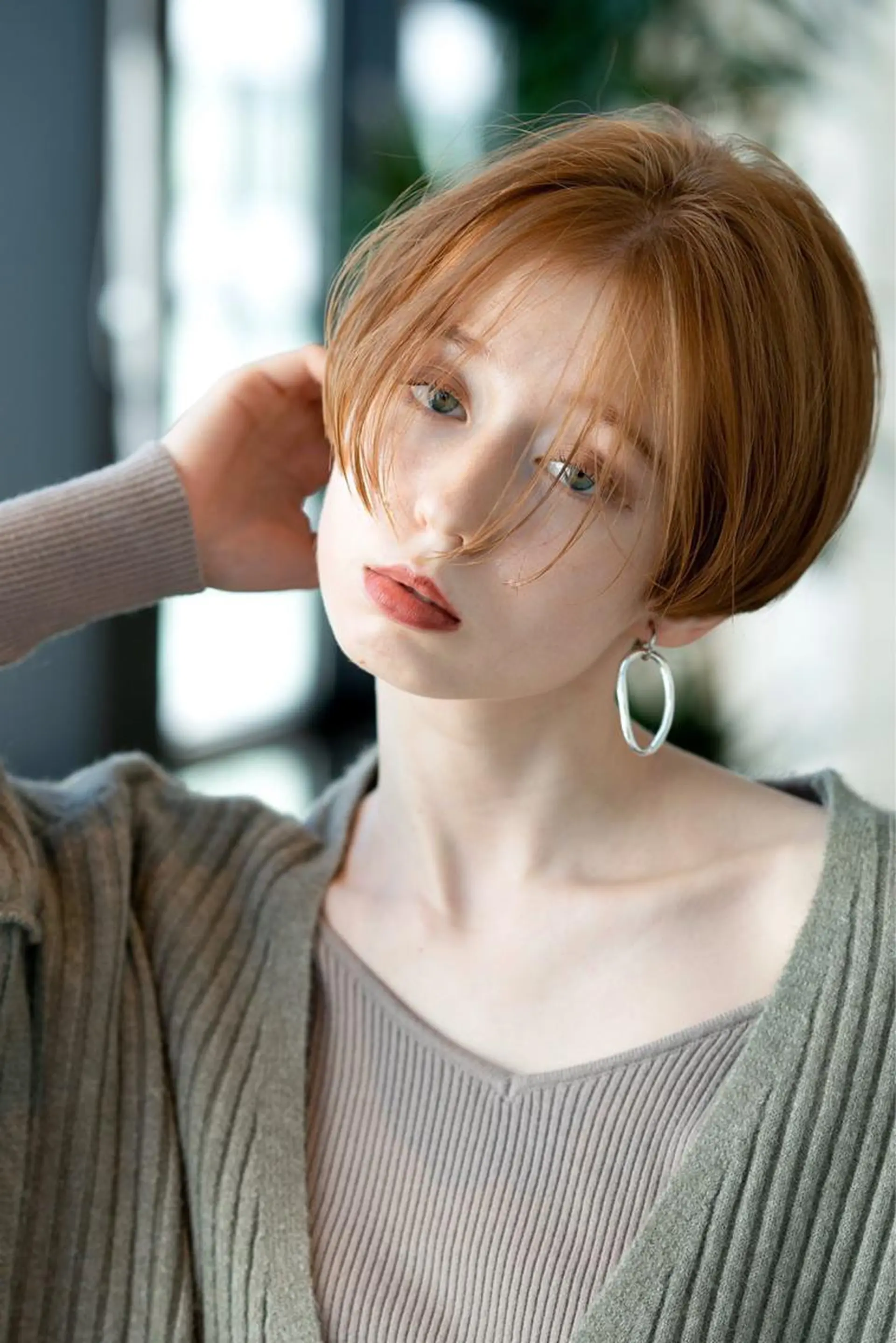 ショート カラー カット ヘアカラー トリートメント 🉐レイヤー/塩見 弘樹🉐渋谷のヘアスタイル