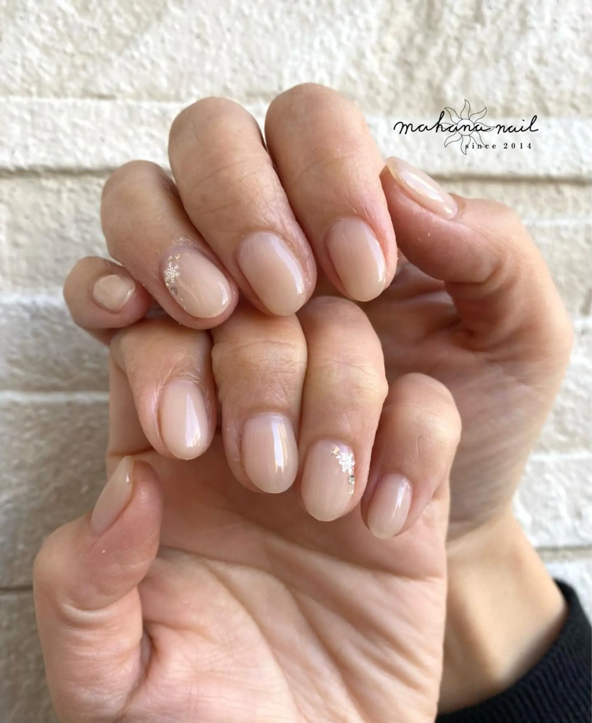 ネイル ワンカラーネイル mahana nailのネイルデザイン