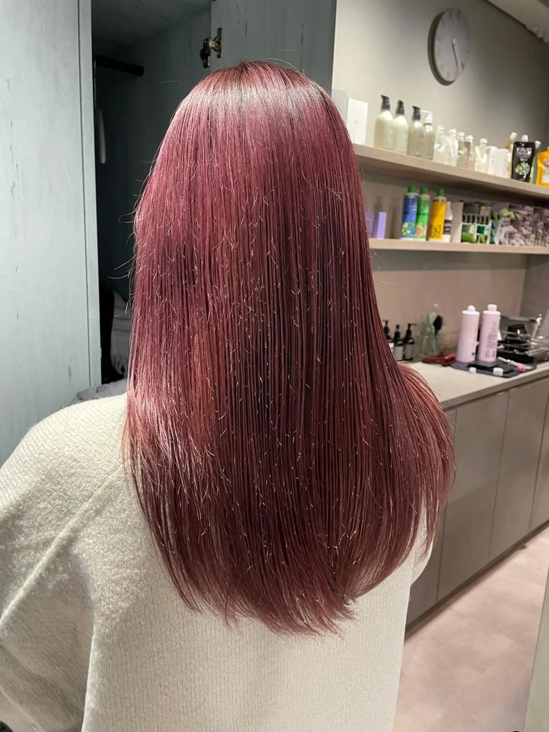 ロング カラー バレイヤージュ ベージュカラー ブリーチ ブロンド デザインカラー 韓国風/オシャレ /縮毛矯正/滝口琴未のヘアスタイル