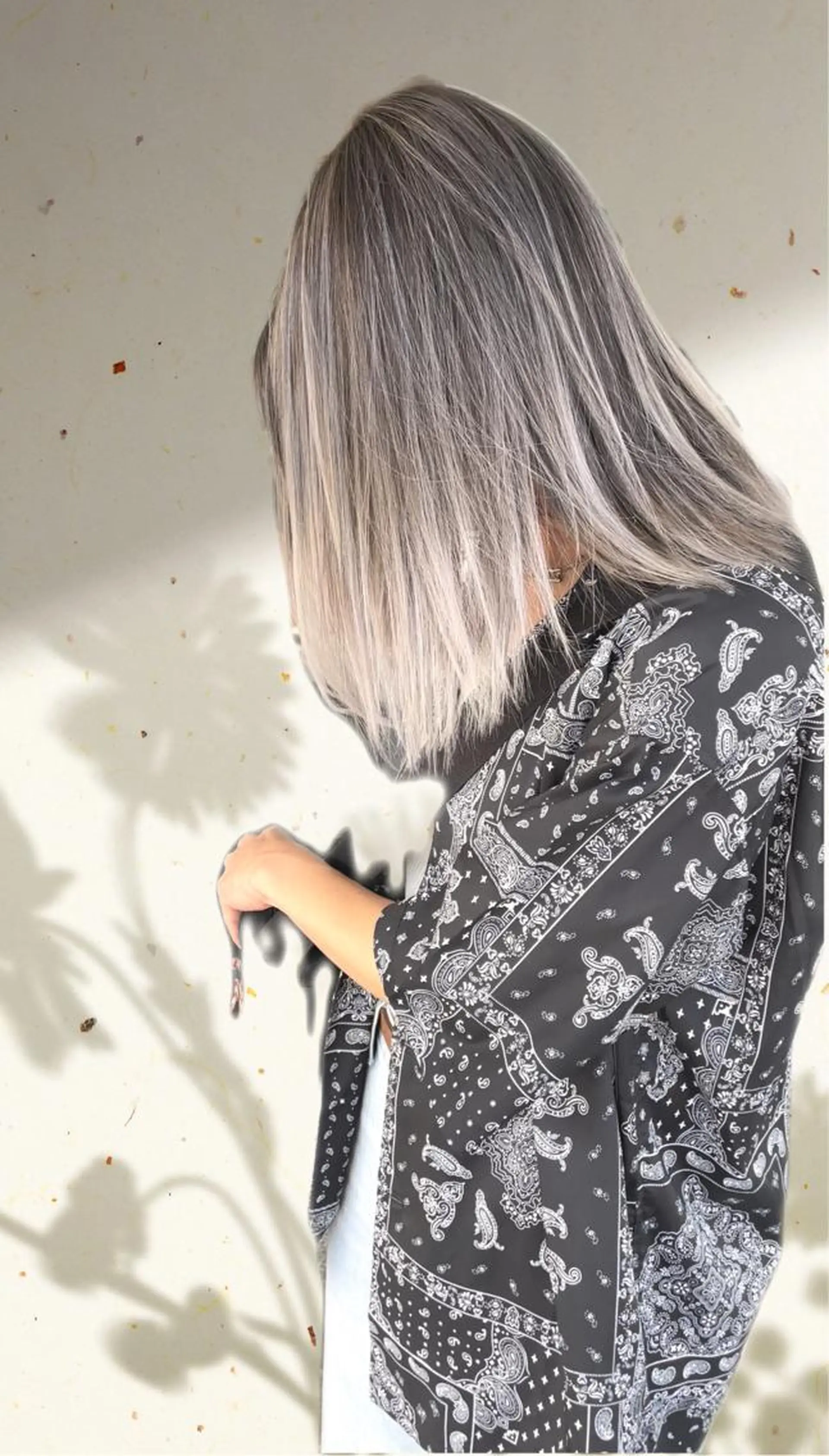 セミロング カラー ヘアカラー トリートメント olume(オルメ)所属・山田隆成/韓国カット バレ、ハイライト得意のヘアスタイル