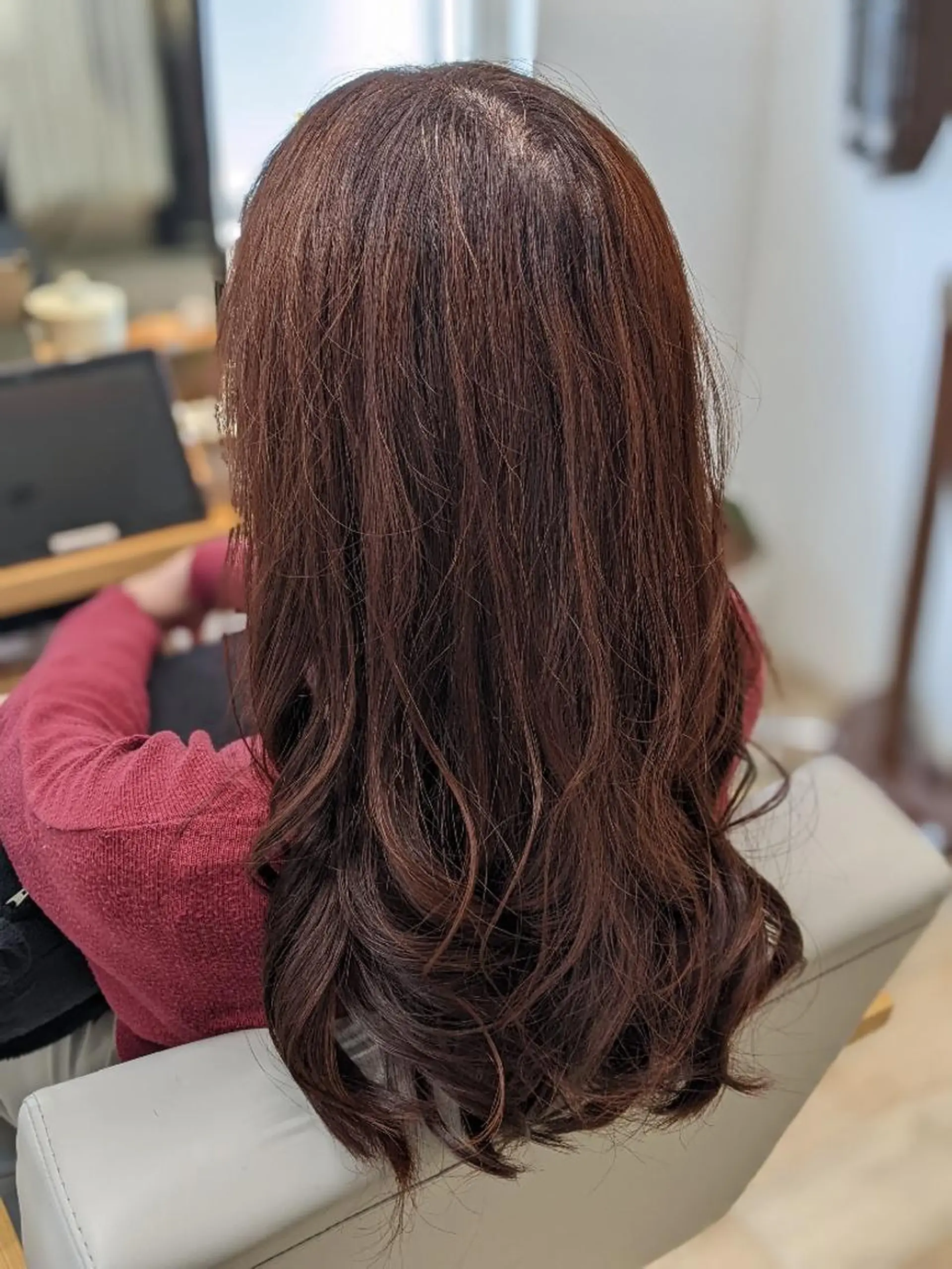 ロング カラー ブラウンカラー Kokeshi/美髪 /脱毛/ヘッドスパのヘアスタイル