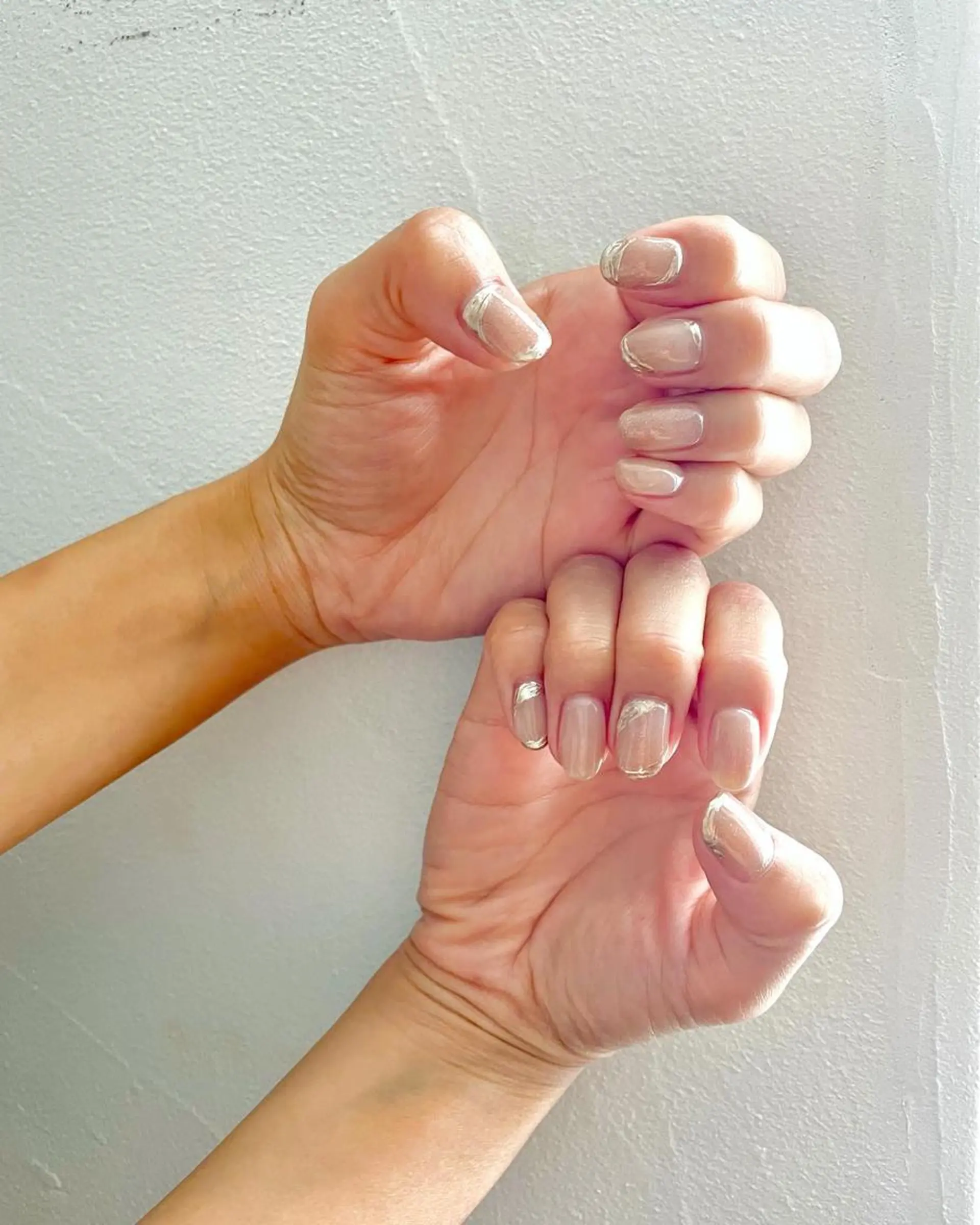 ネイル フットネイル ジェルネイル ゴールド 韓国ネイル マグネットネイル ハンドネイル フットネイル 甲府市徳行 🧸prunelleのネイルデザイン