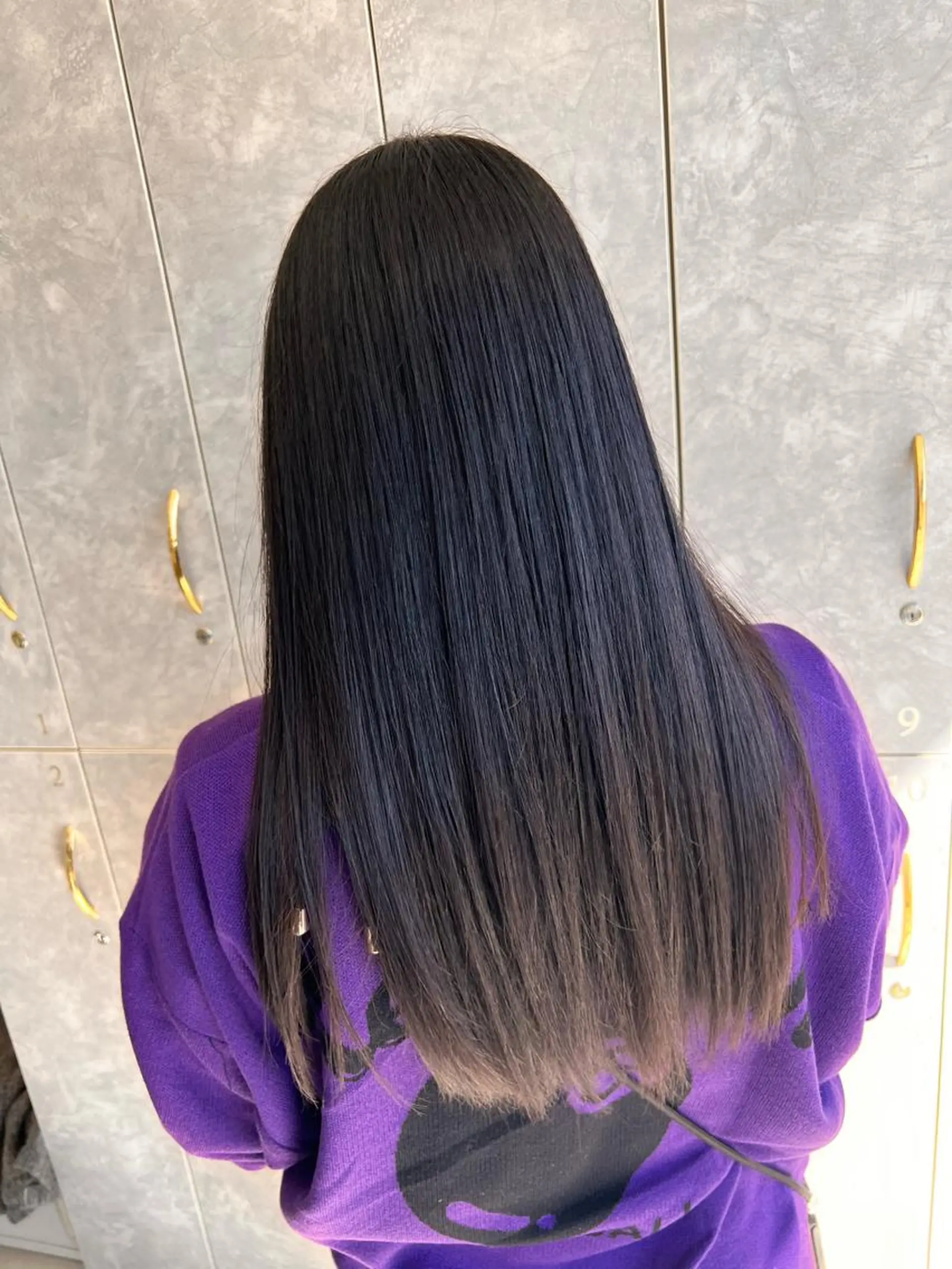 ロング 髪質改善 トリートメント 中嶋 彩乃のヘアスタイル