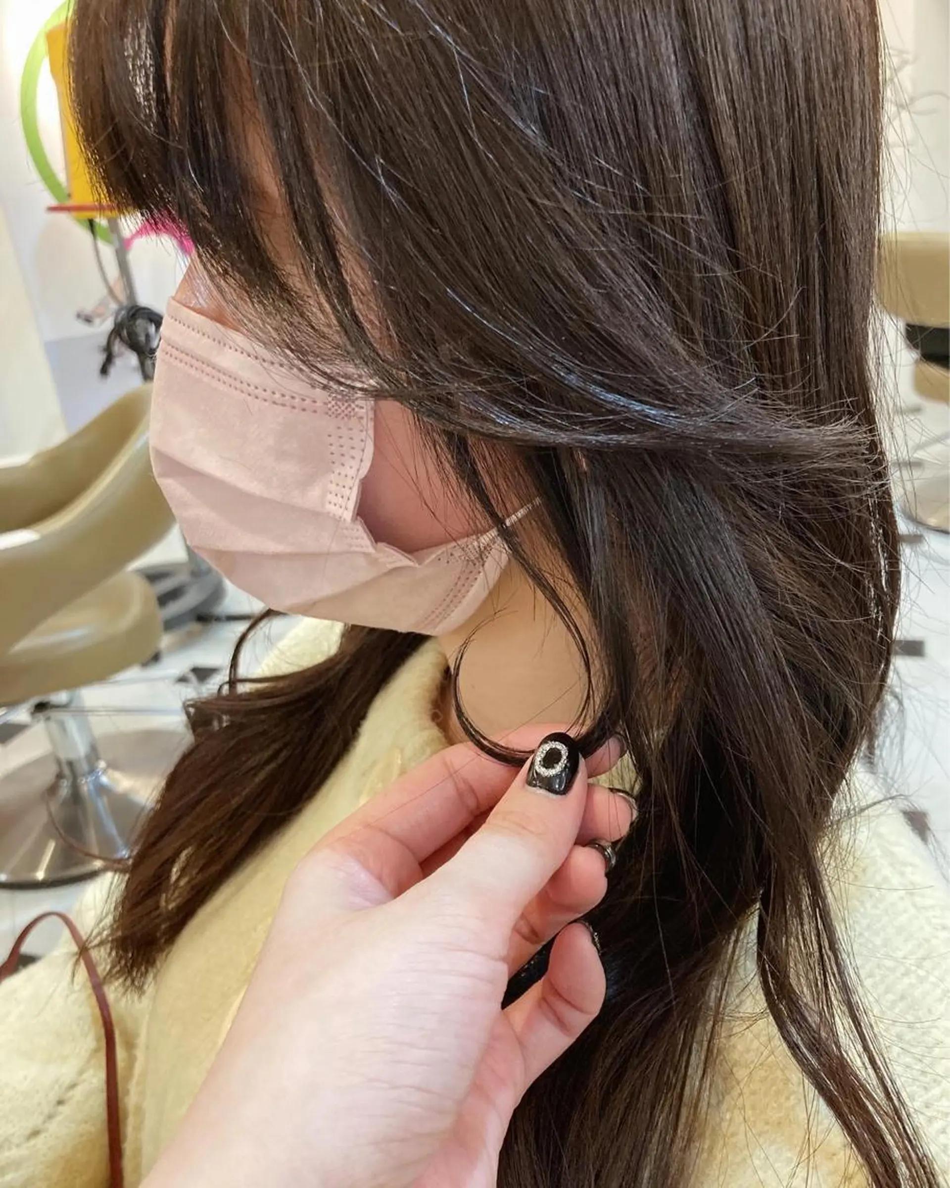 ロング 髪質改善サロンLOUIMADNA栄店所属・🌈縮毛矯正特化 杉浦　夏生のヘアスタイル