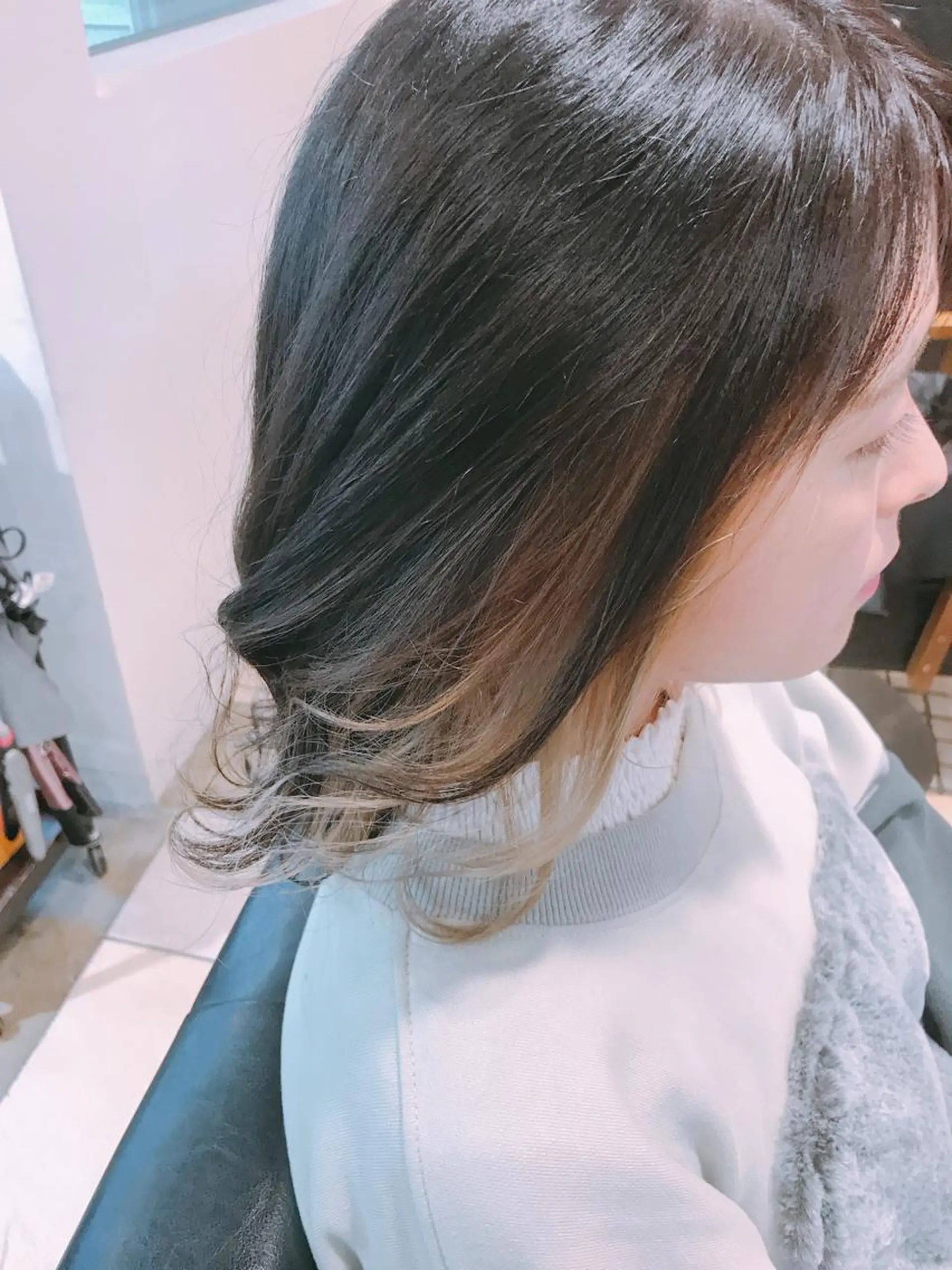 ショート カラー ヘアカラー トリートメント TERRACE 福島所属・shi hoのヘアスタイル