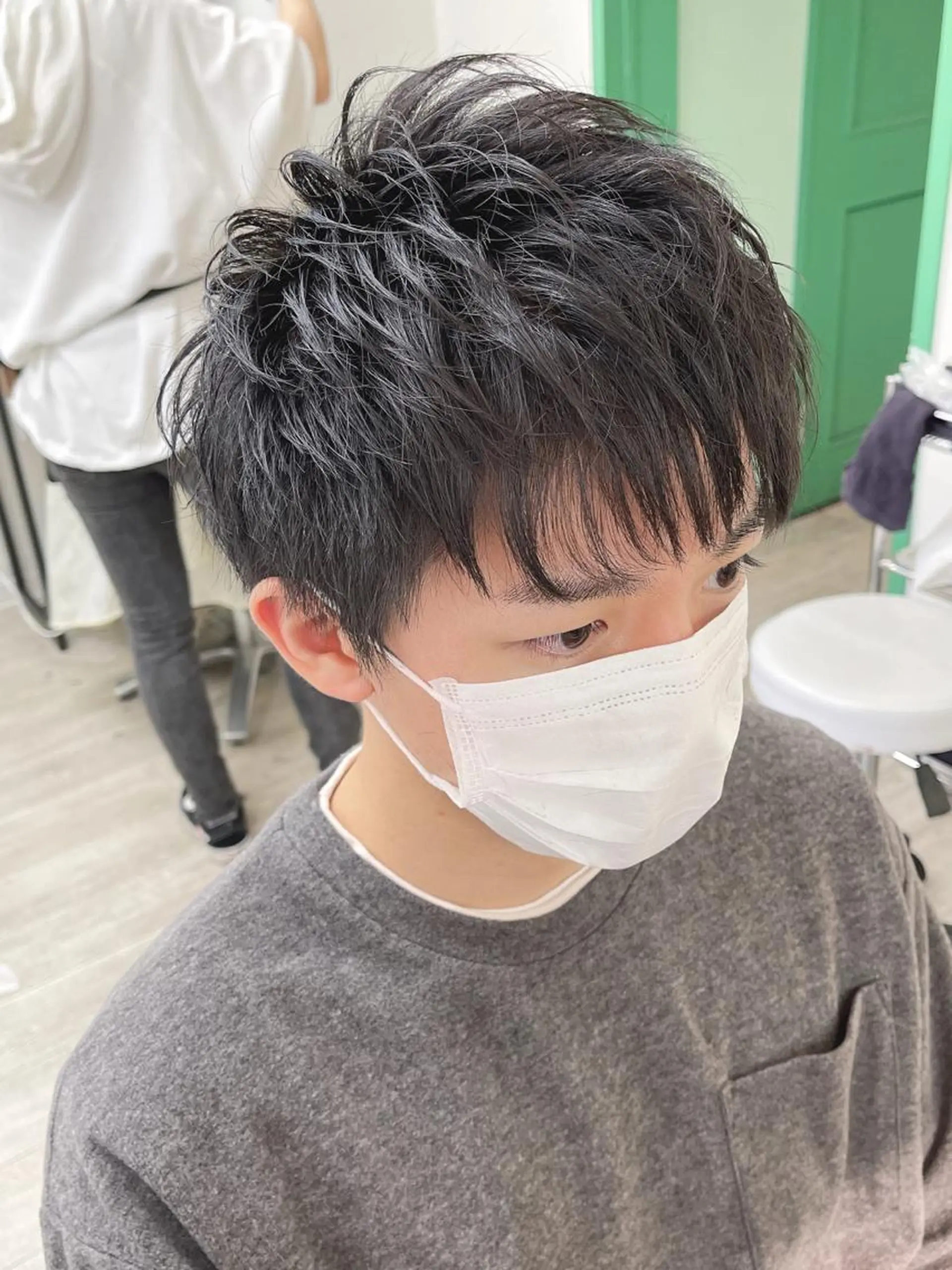 ショート メンズ カット ヘアセット メンズ専門 Stylist吉川のヘアスタイル