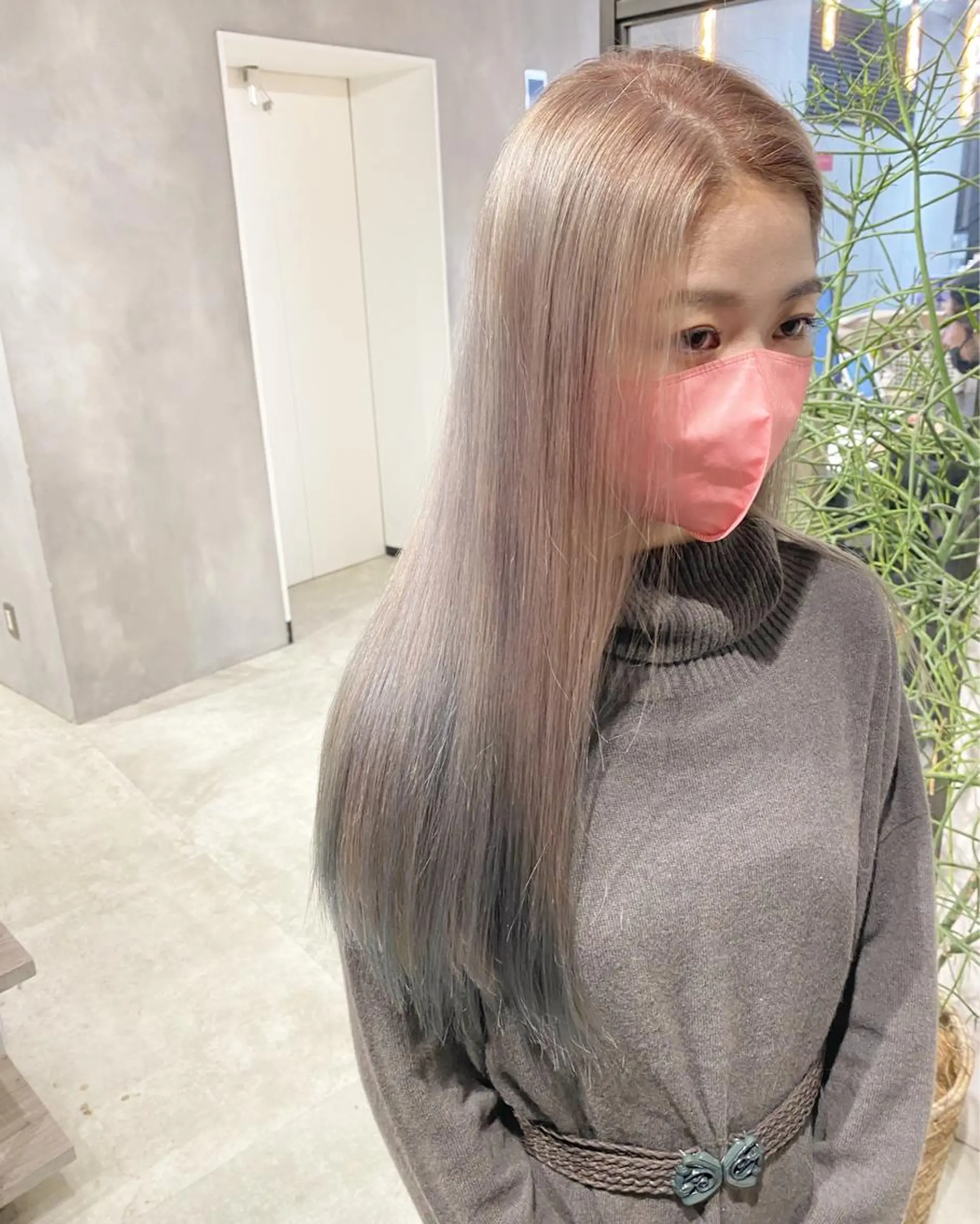 ロング 🌈モテ色 村上のぶきのヘアスタイル