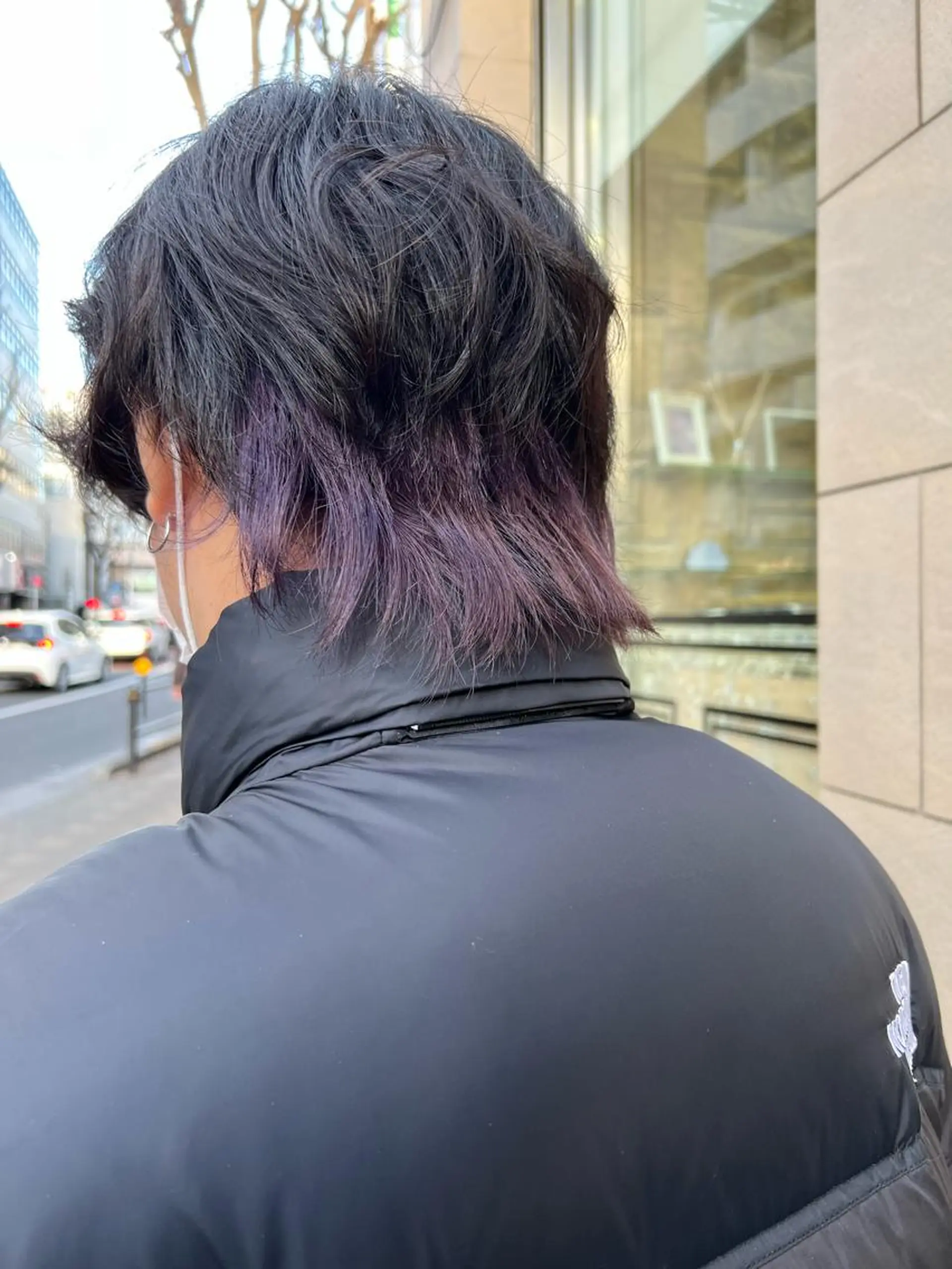 ショート カラー メンズ メンズインナーカラー メンズウルフカット インナーカラー ウルフカット ヘアカラー トリートメント メンズカット松戸/韓 国/メンズパーマ航太のヘアスタイル