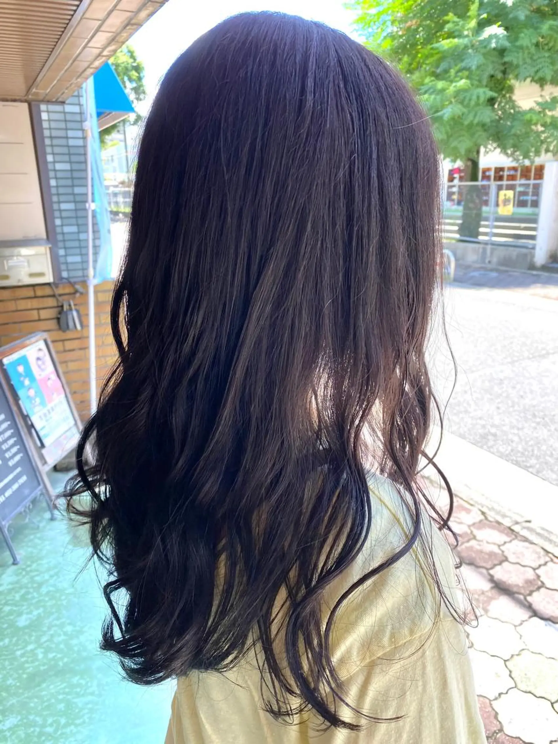ロング カラー イルミナカラー ラベンダーカラー ロング カット ヘアカラー トリートメント ヘッドスパ CARICIA🌱 masaeのヘアスタイル
