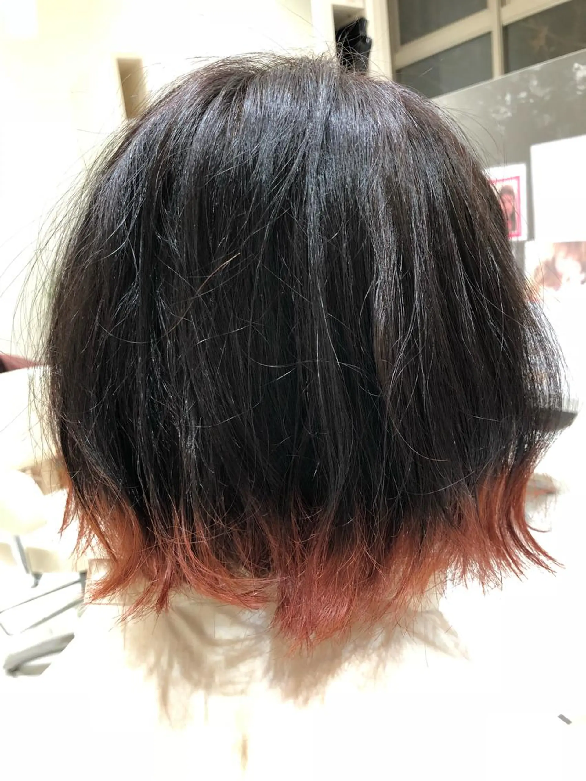 ミディアム 福元 保雄のヘアスタイル