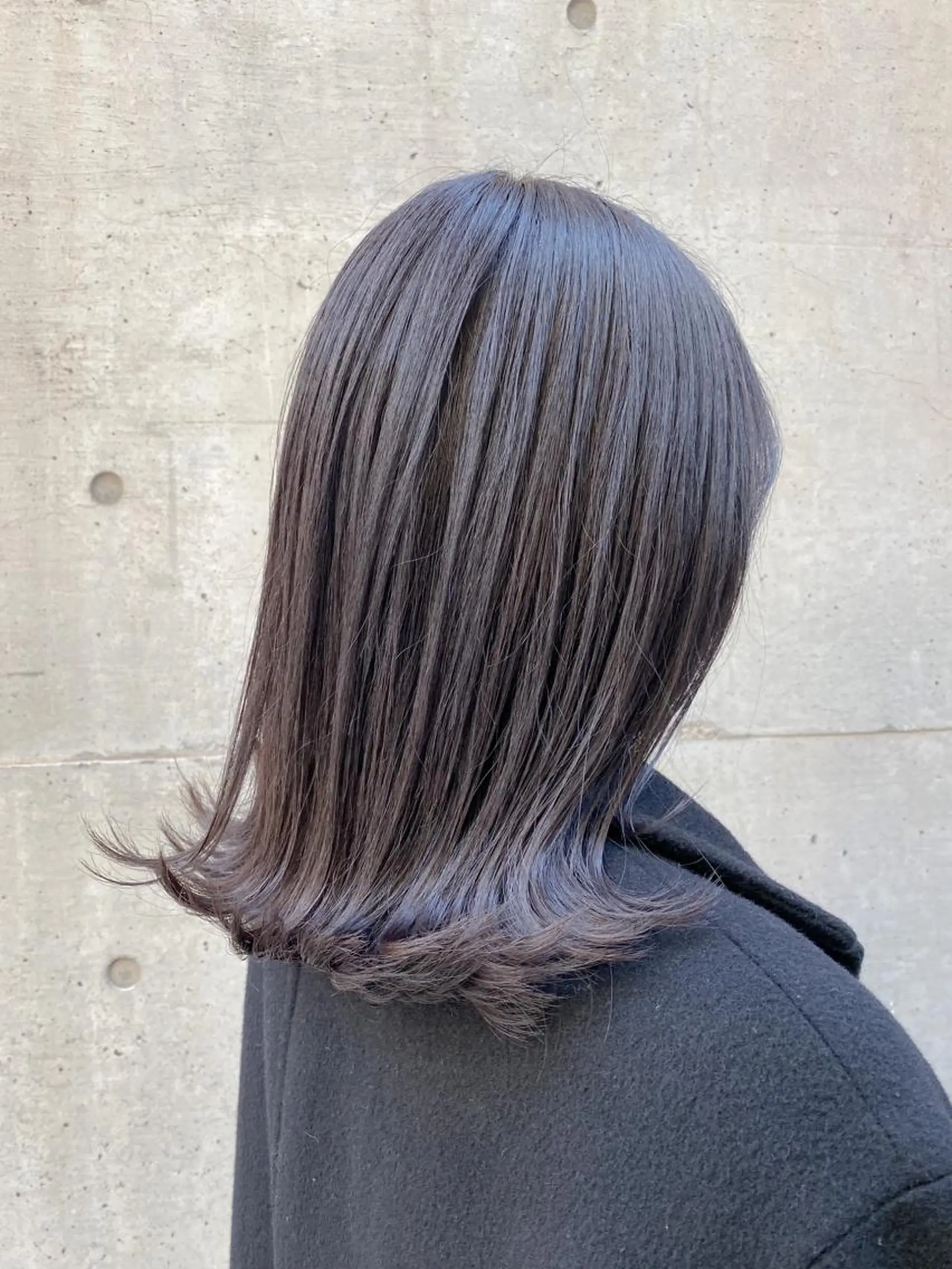 ミディアム カラー ベージュカラー ブリーチ SALOWIN神戸三宮East店所属・【透明感、艶髪】西村 有司のヘアスタイル