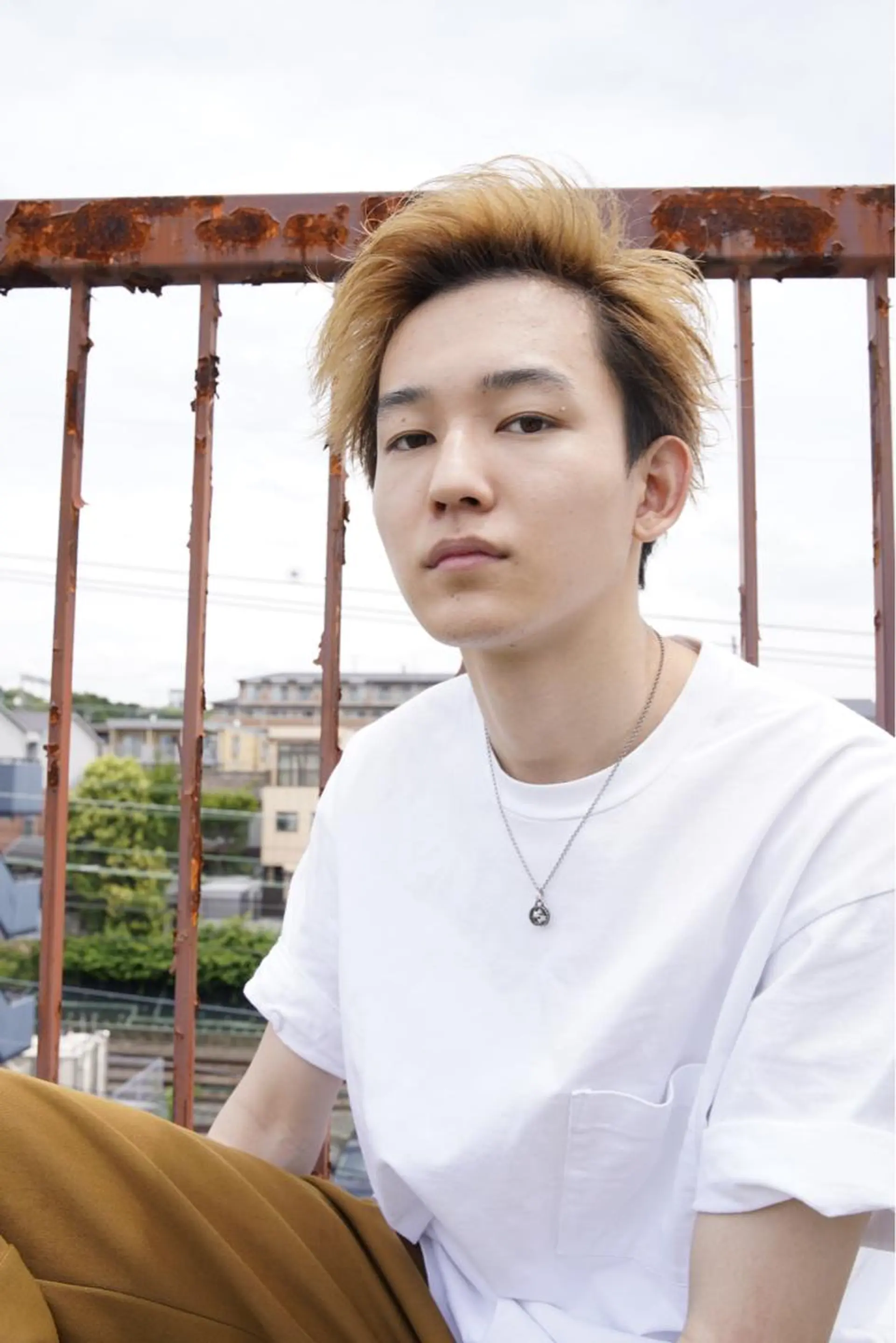 ショート カラー メンズ メンズヘア特化 崎田 成人のヘアスタイル