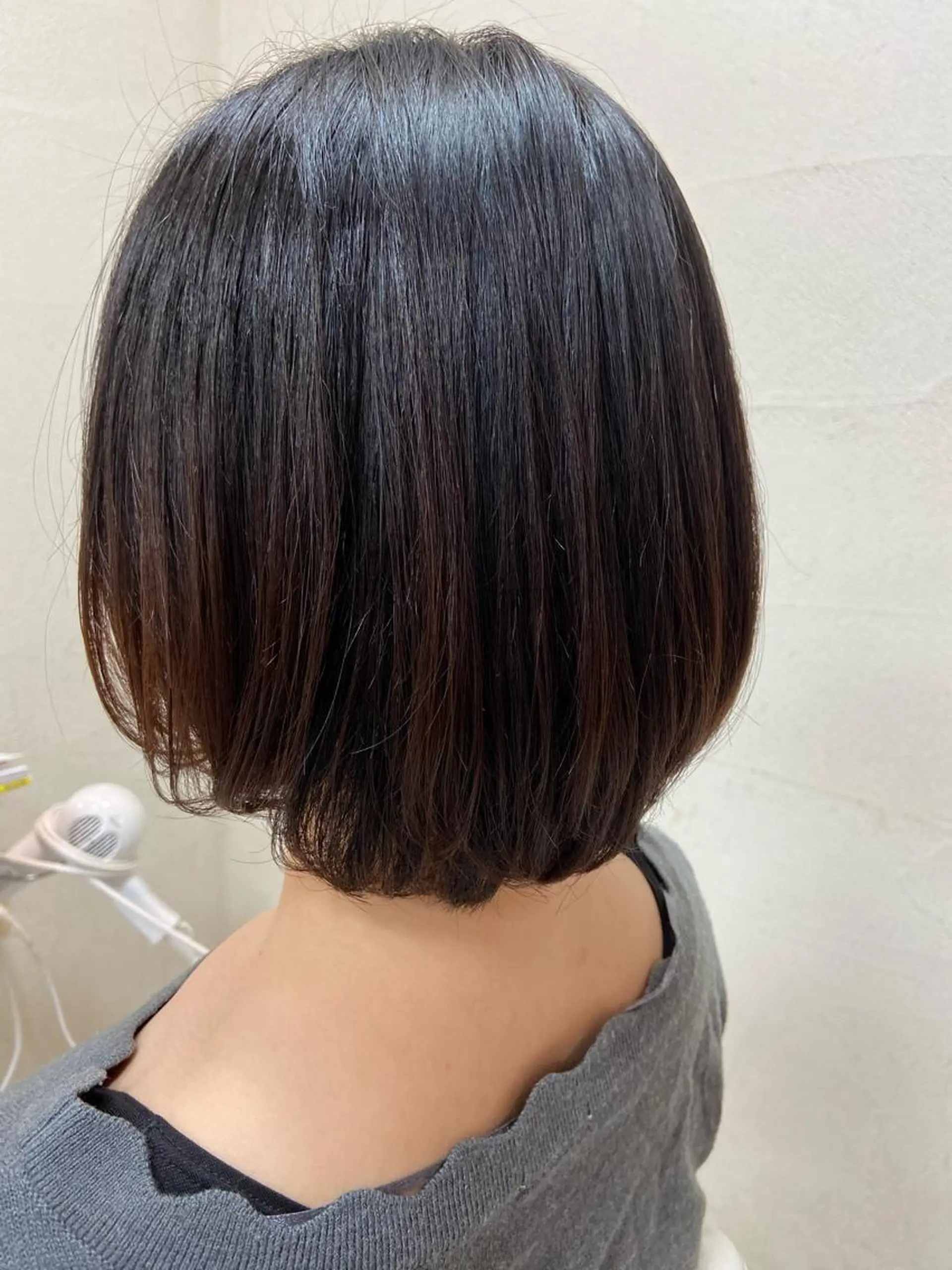 ショート ボブ 菊地 美憂のヘアスタイル