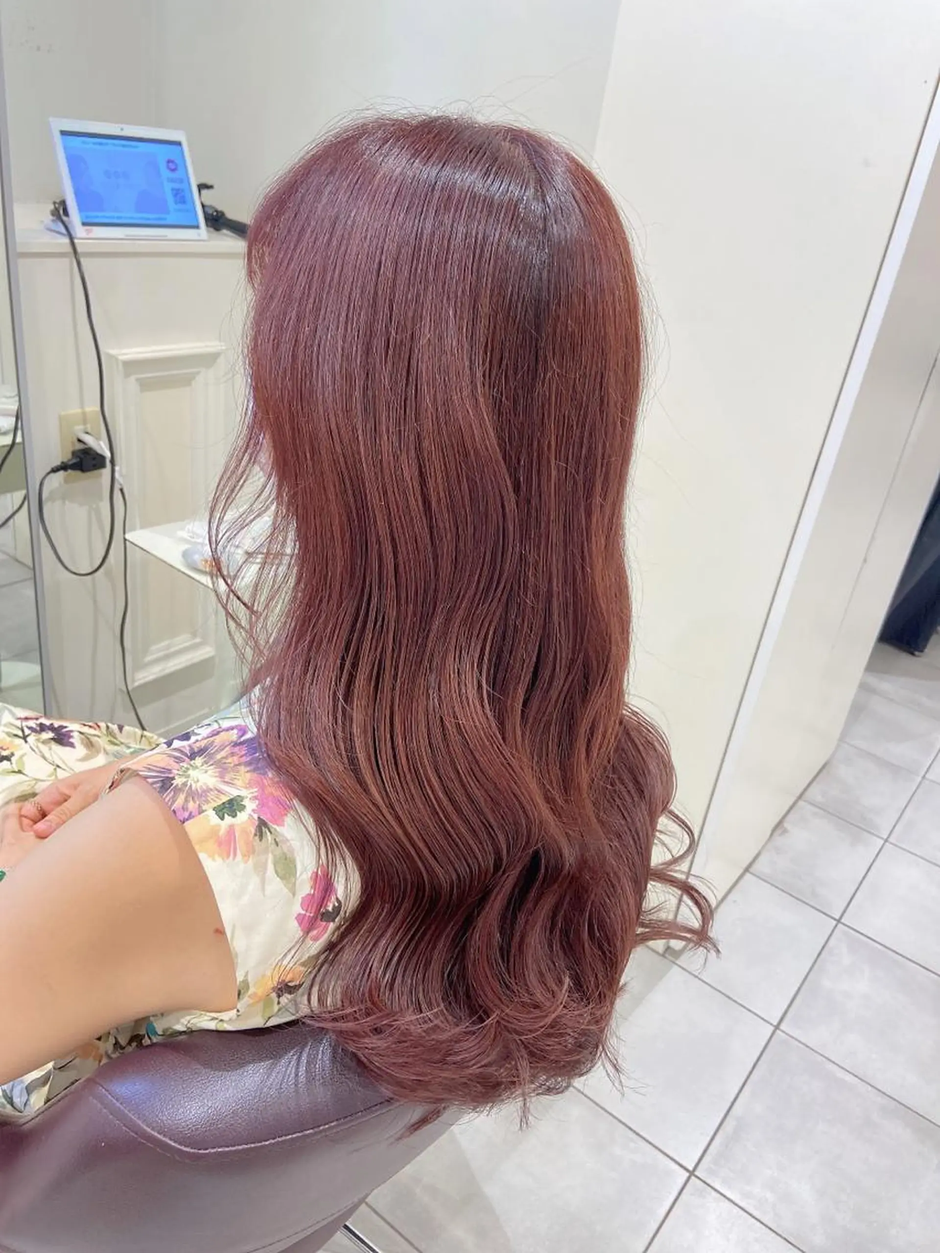 ロング カラー カット ヘアカラー パーマ ヘアセット 韓国/色気/レイヤー /AVANCE天王寺のヘアスタイル