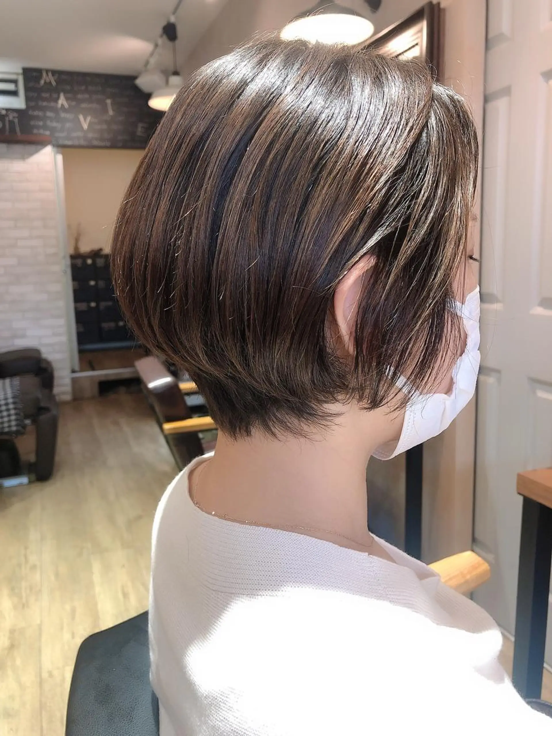 ショート カラー kamibito mavie所属・sakuma daikiのヘアスタイル