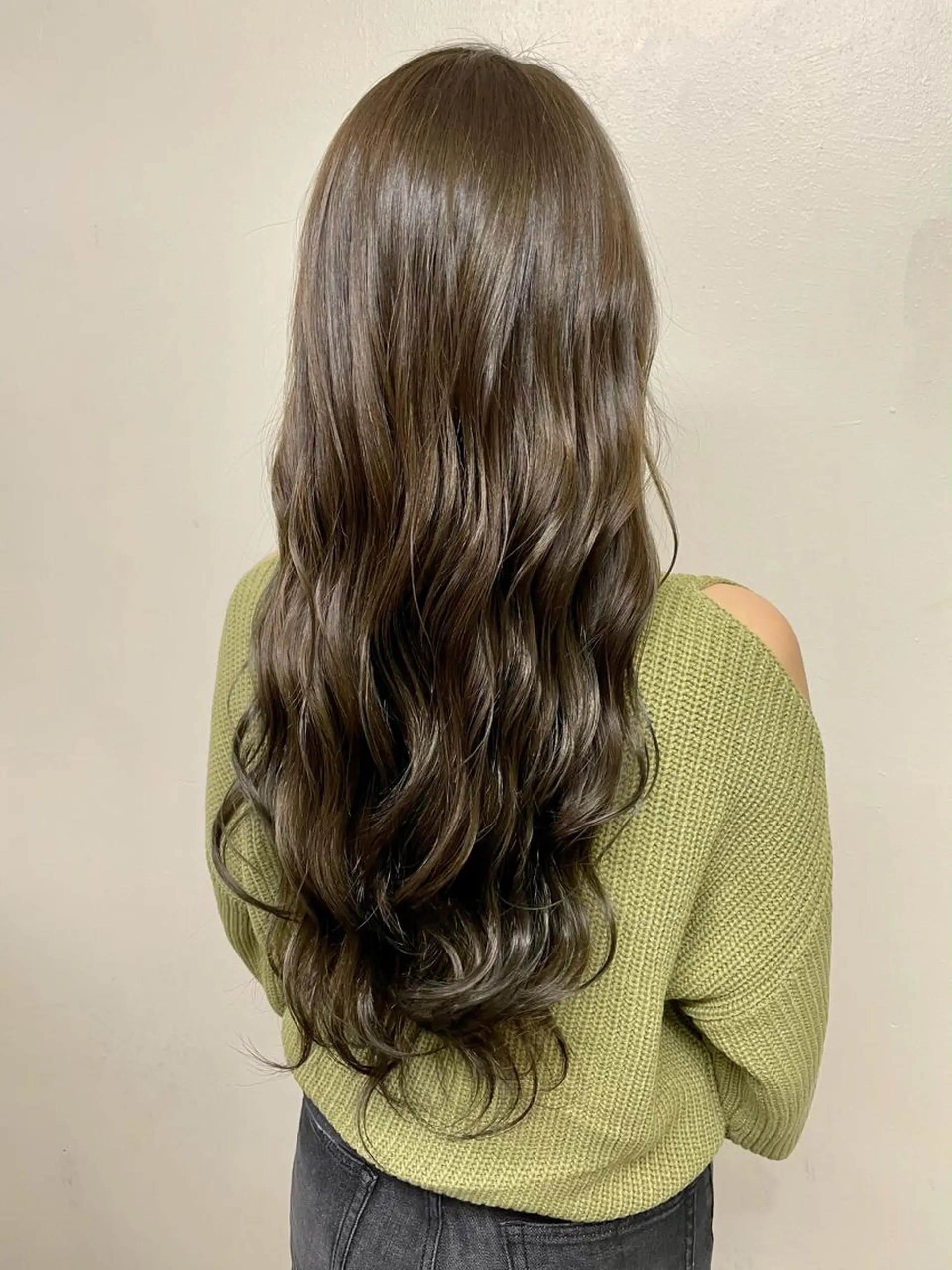 ロング カラー 髪質改善×METEO 店長 貞松直也のヘアスタイル