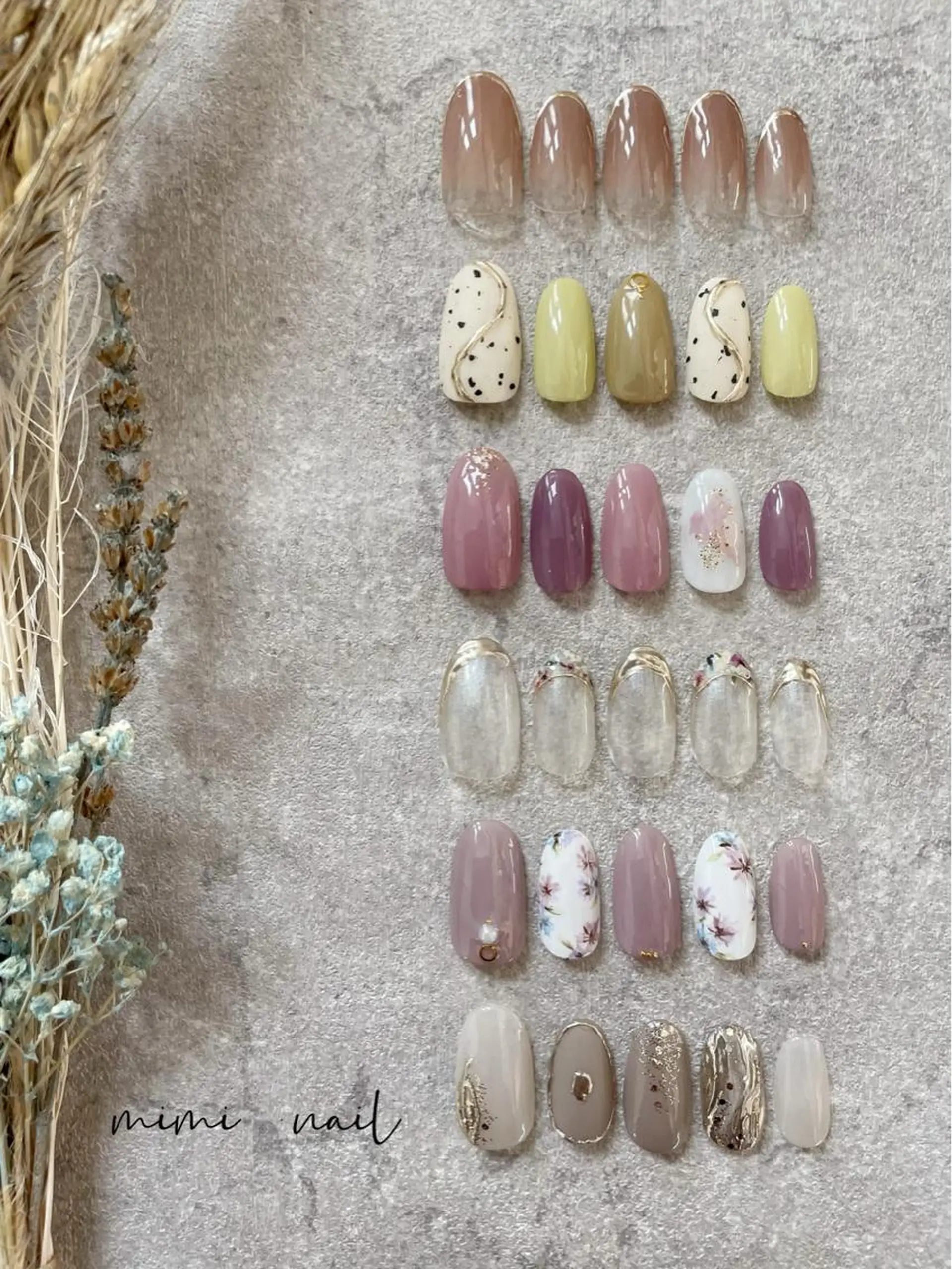ネイル ハンドネイル mimi nailのネイルデザイン