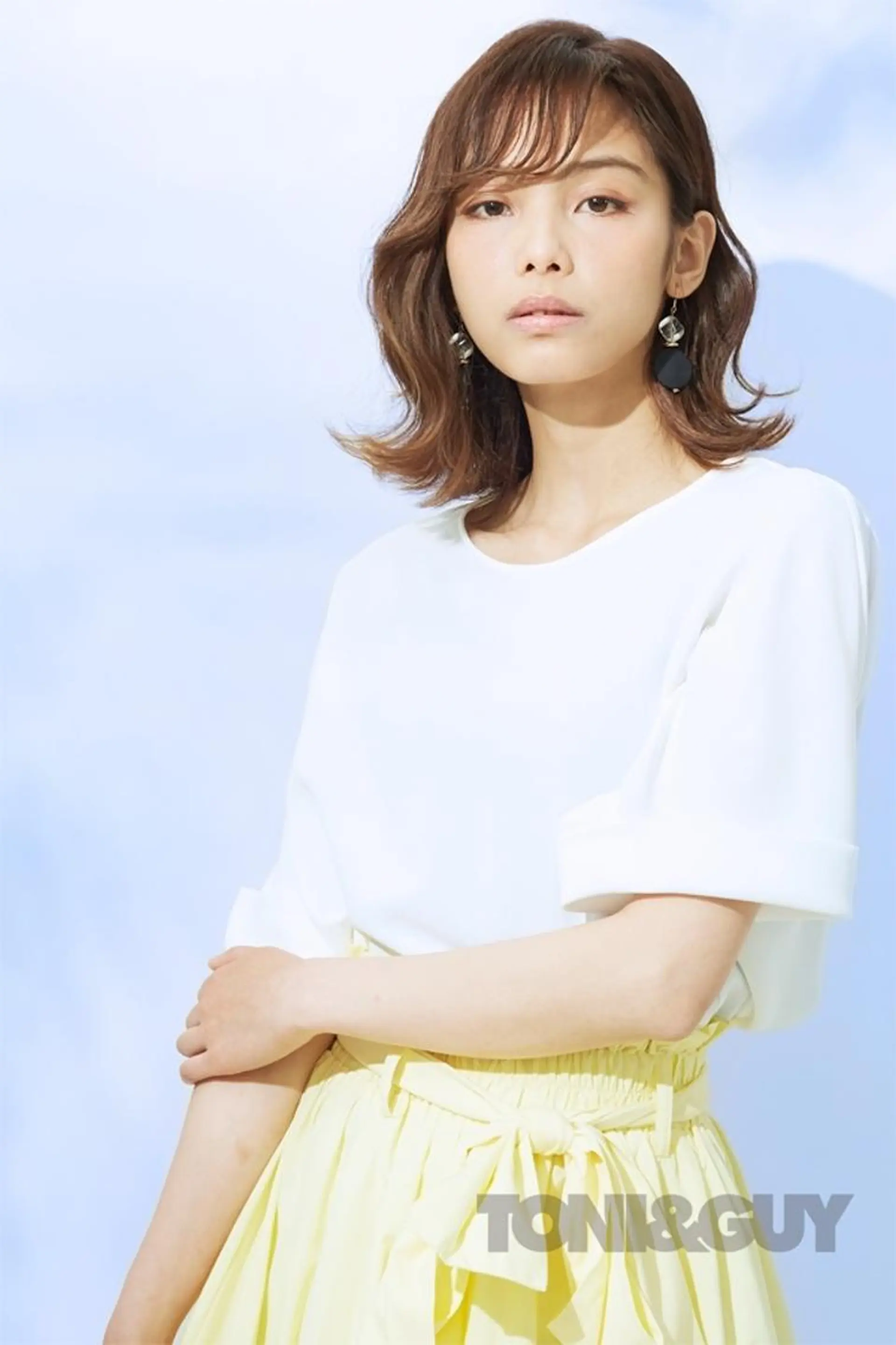 ミディアム パーマ 橋口 晃典のヘアスタイル