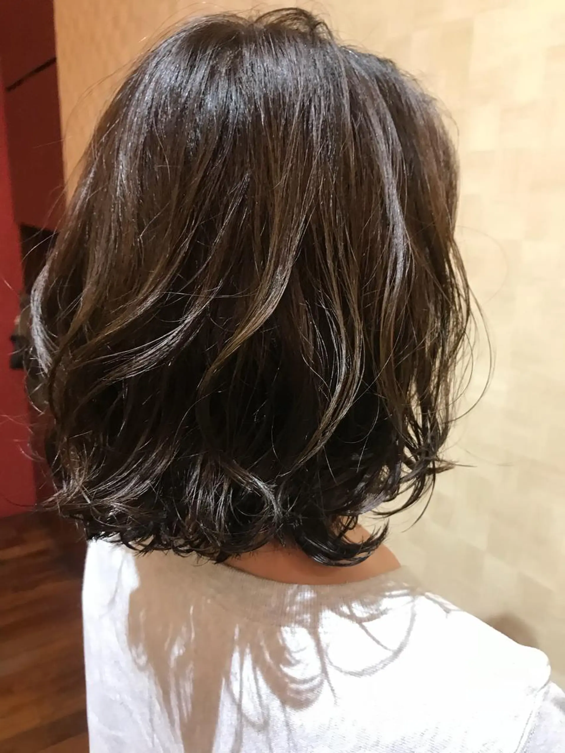 ミディアム ショートボブ ボブ 松本 将太のヘアスタイル