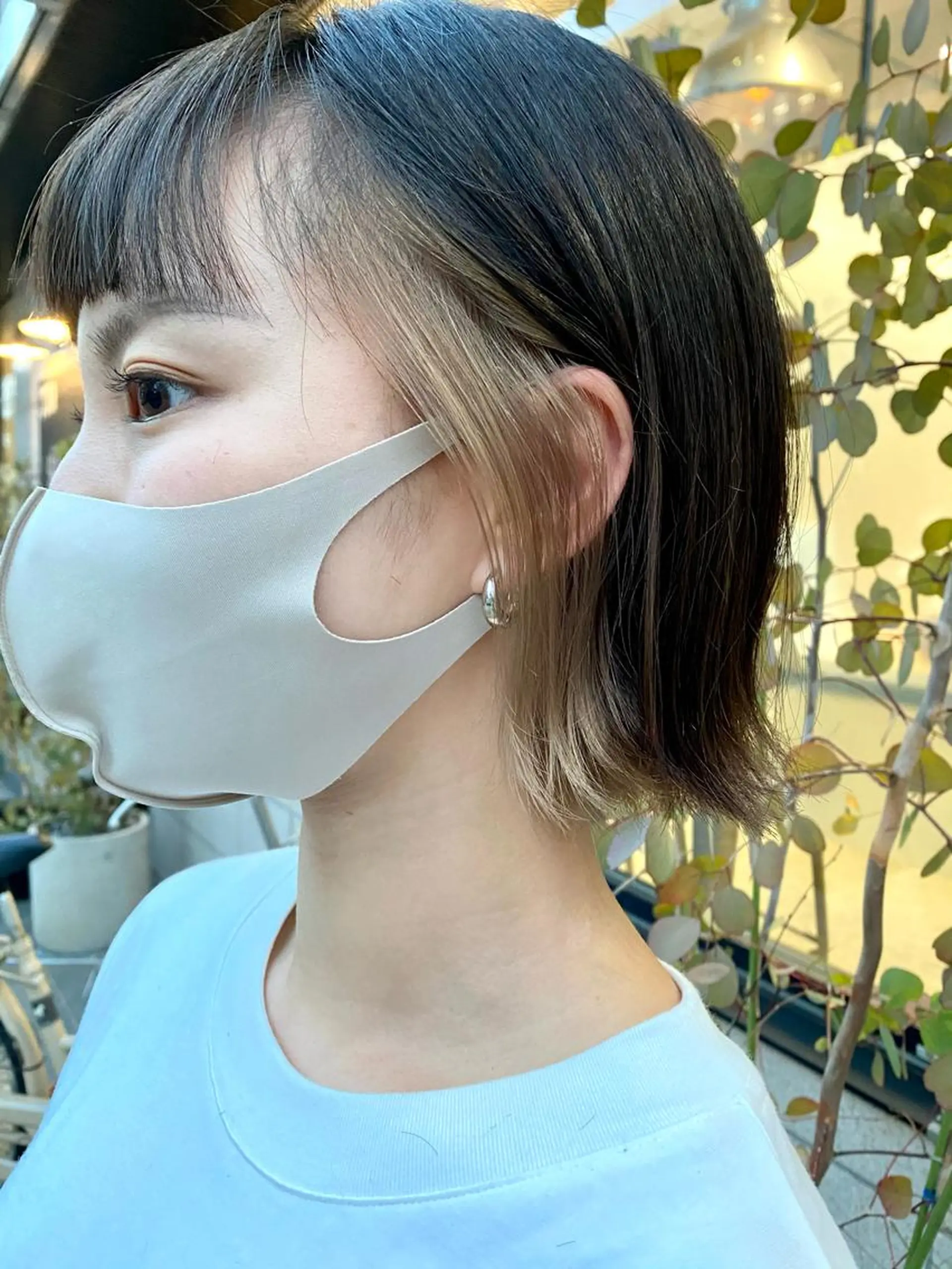 ショート カラー ベージュカラー 艶髪🌟髪質改善✨ Zinaヤマダ チサのヘアスタイル