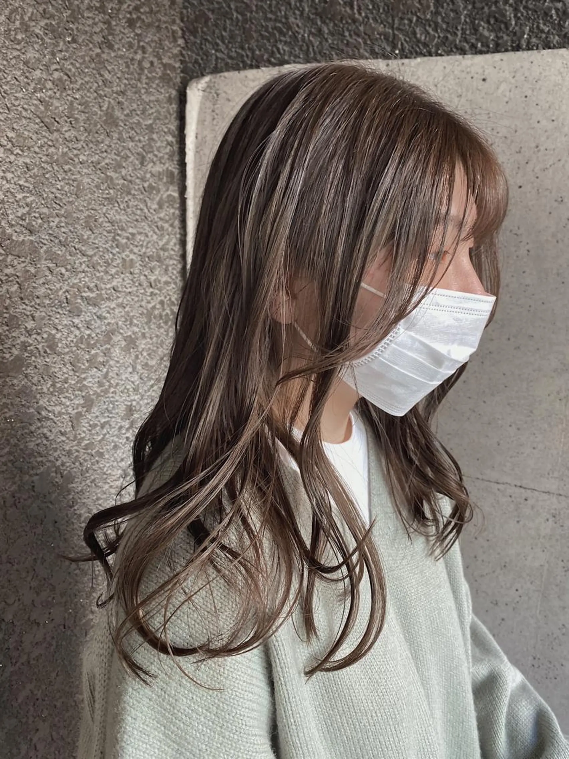 セミロング カラー カット ヘアカラー トリートメント 💎透明感カラー 松本ミキ💎のその他イメージ