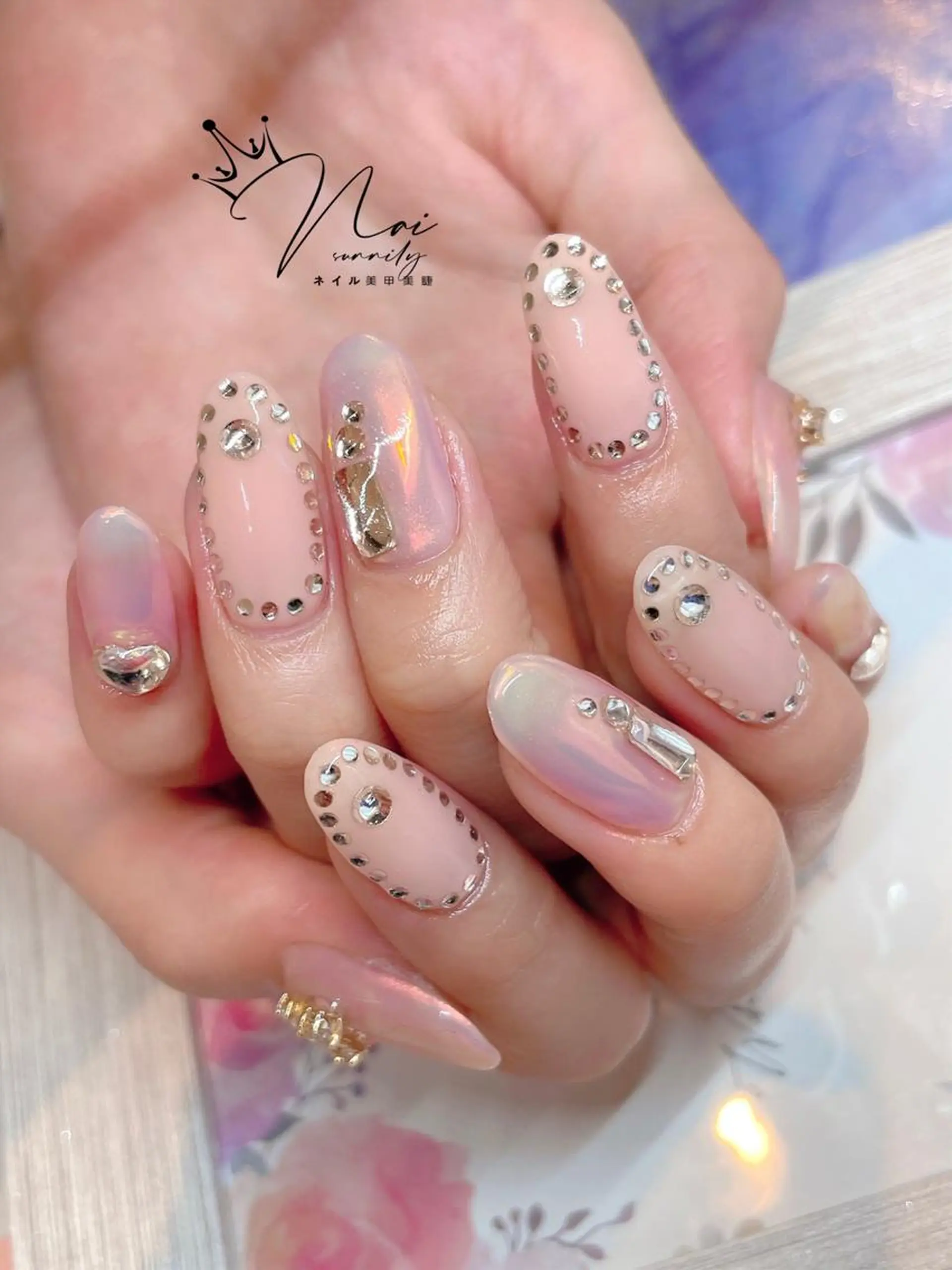 ネイル 長さだし専門店 M2　rikaのネイルデザイン