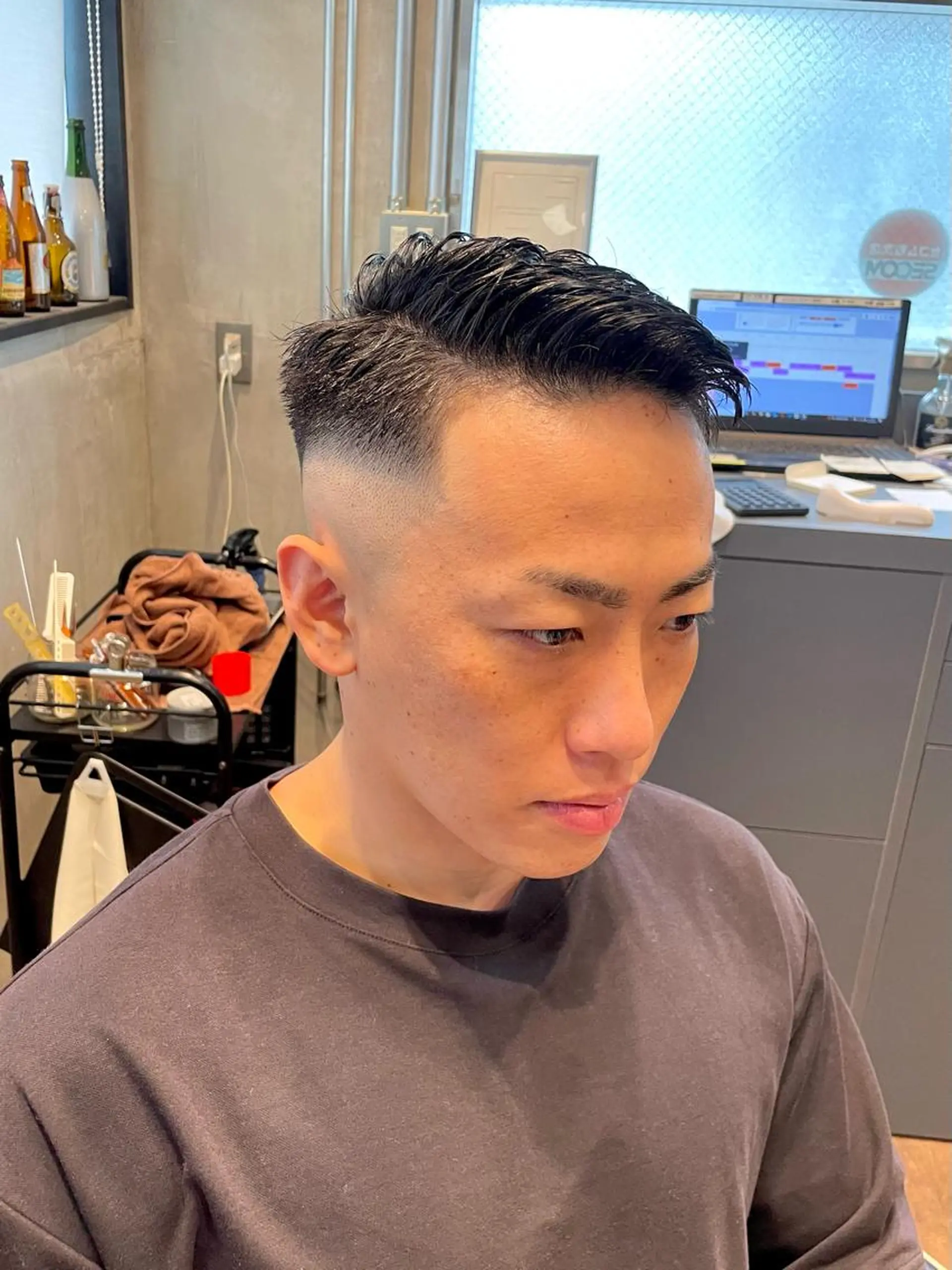 メンズ カット 久保木 優輝のヘアスタイル