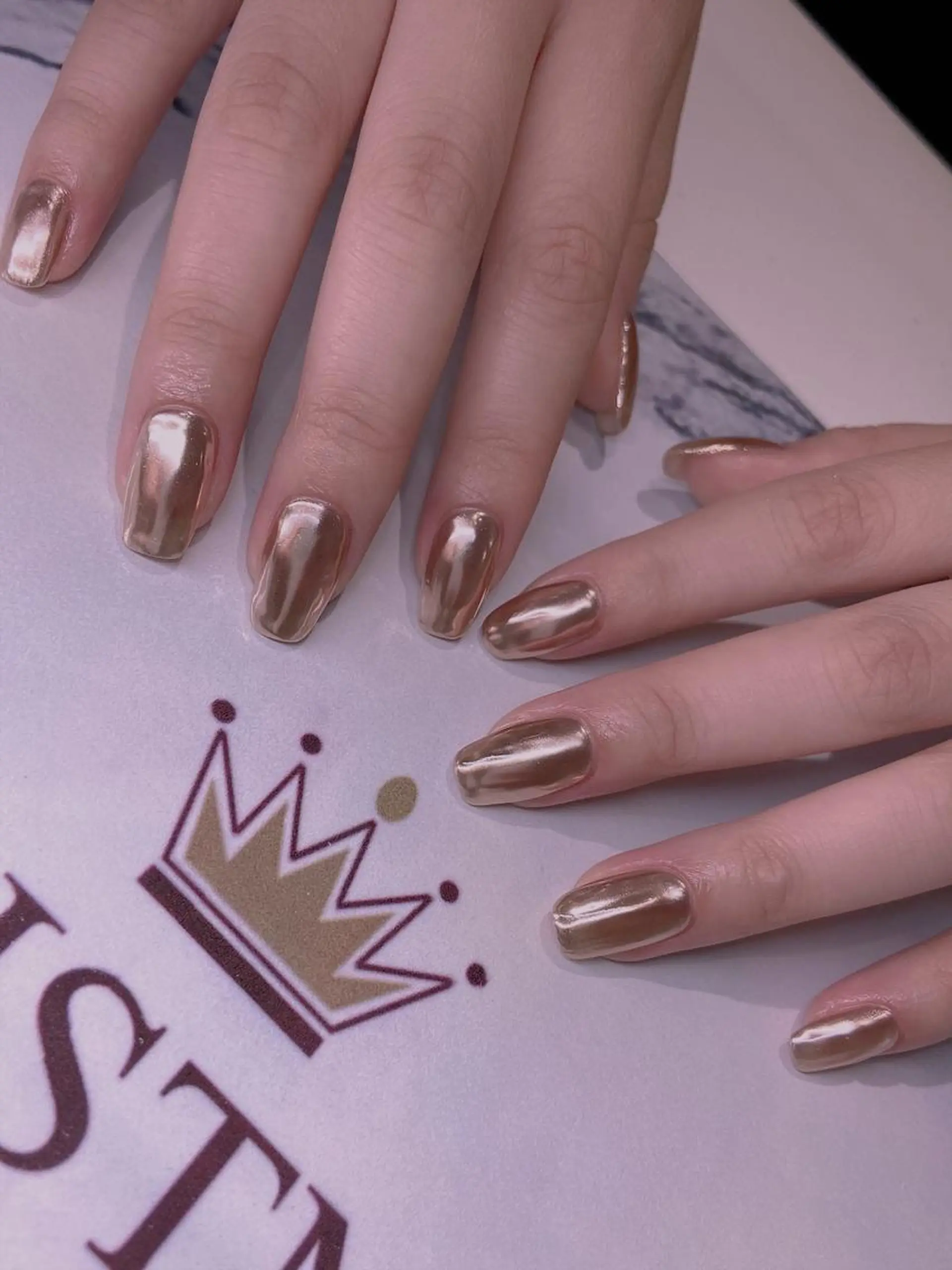 ネイル ハンドネイル 長さだし専門店 M2　rikaのネイルデザイン