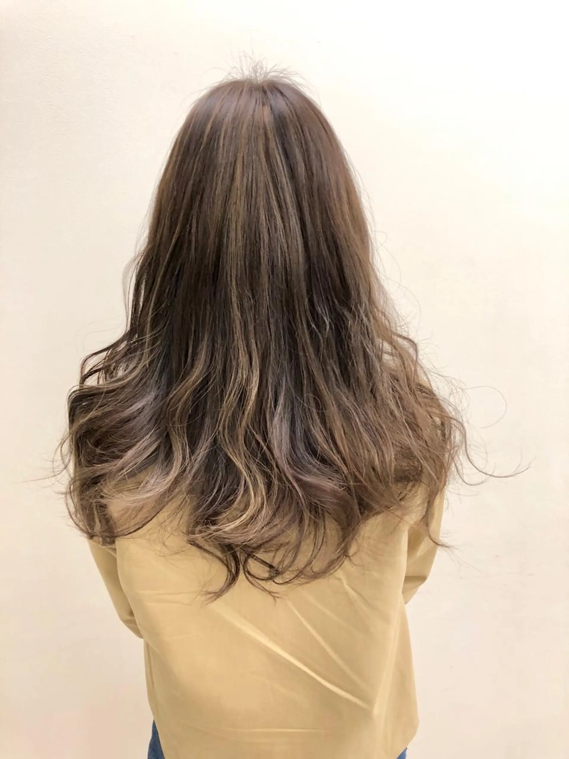 ロング カラー ハイライトカラー ハイライト ヘアカラー M.SLASH AVEDA 自由が丘所属・神崎 拓人のヘアスタイル