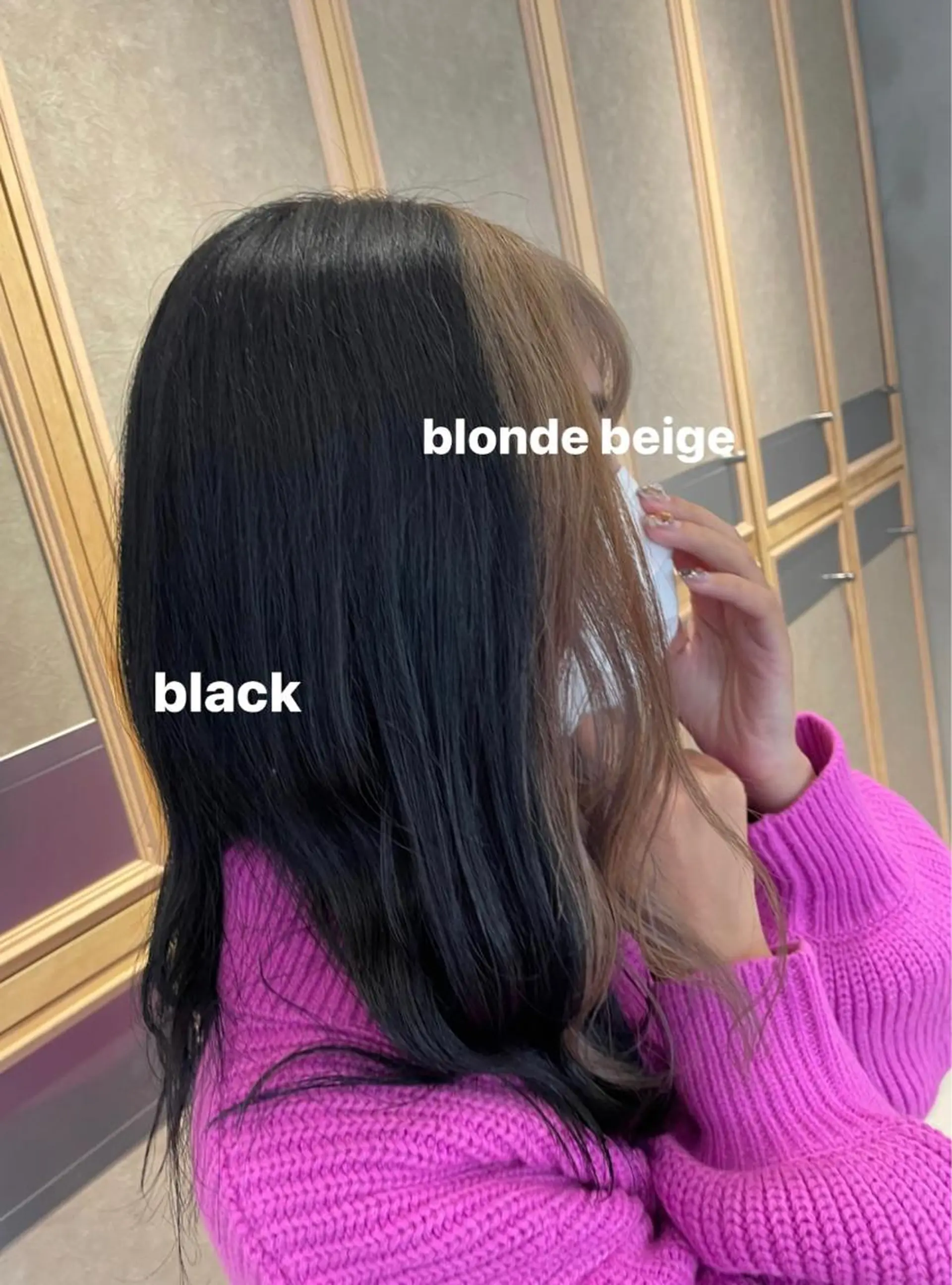 カラー ブリーチ デザインカラー miko🪽地毛風/ ハイトーン/レイヤーのヘアスタイル