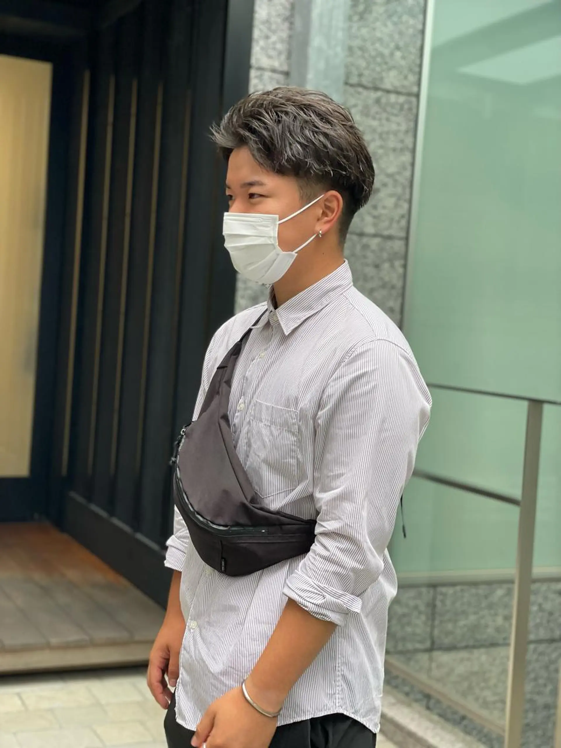 パーマ メンズ メンズパーマ 🐺ウルフ/レイヤー カット/高嶋湧大のヘアスタイル