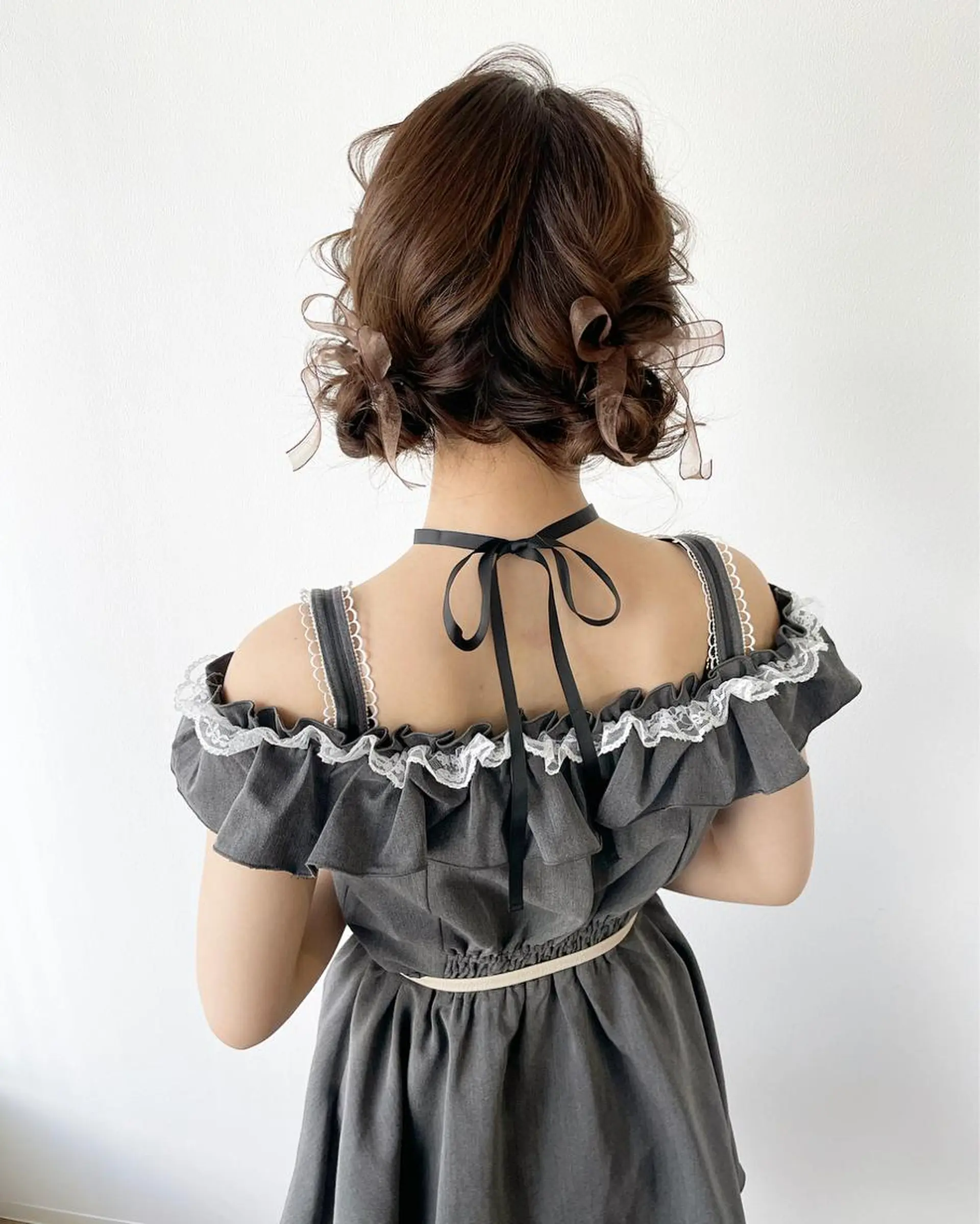 ロング カラー ヘアアレンジ autre所属・大久保 ひでなりのヘアスタイル