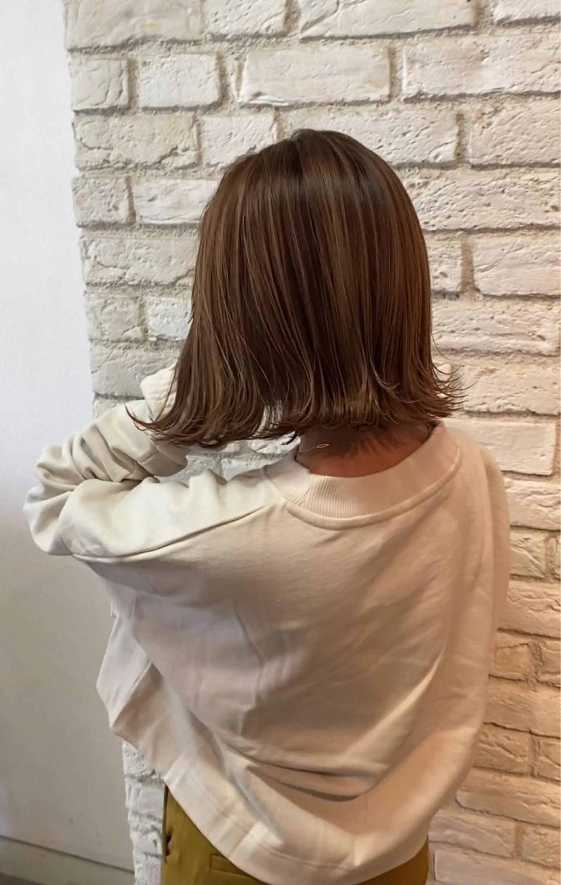 ショート ヘアカラー トリートメント 西元 亜由美のヘアスタイル