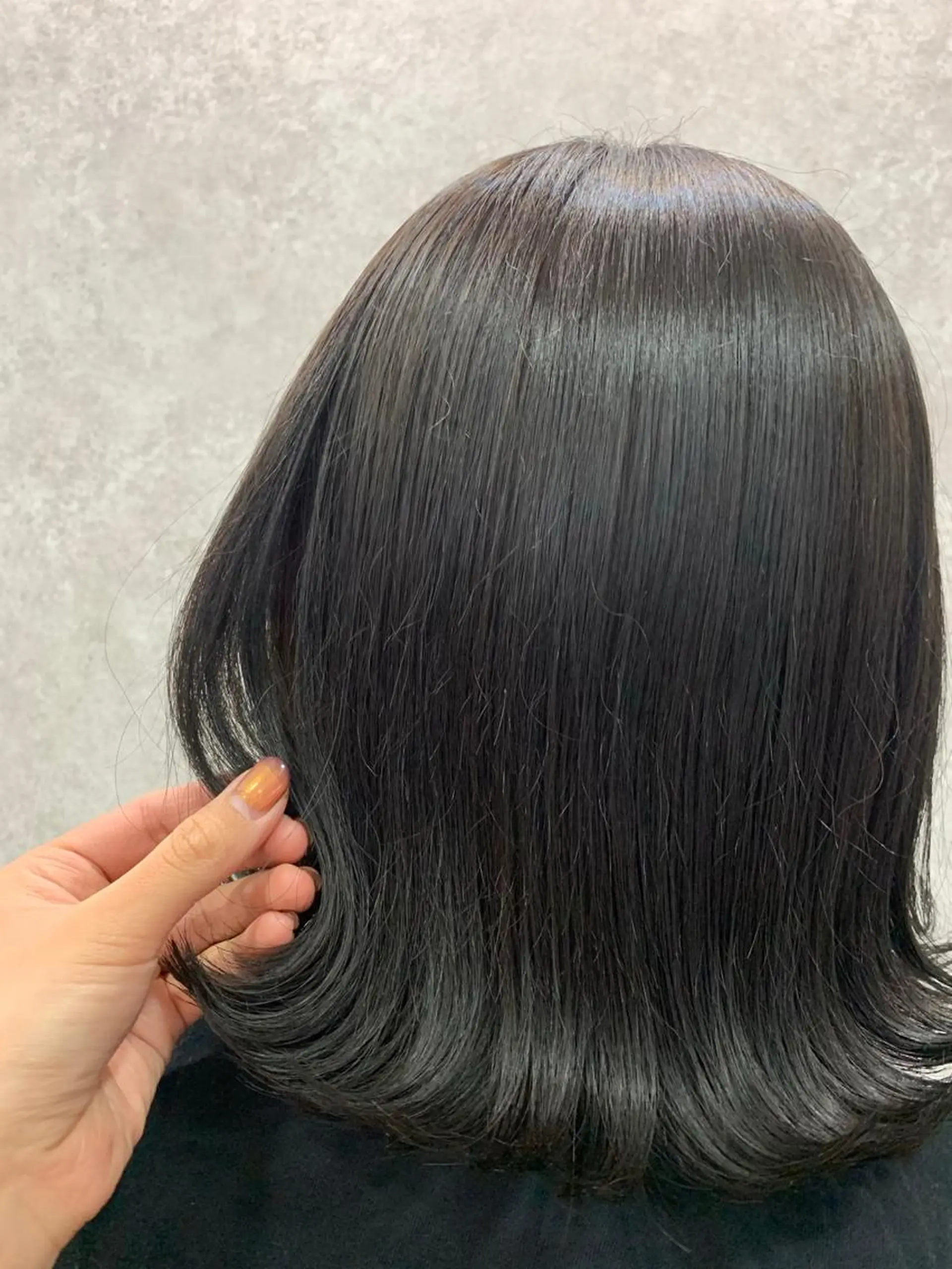 ロング カラー アディクシーカラー 透明感カラー オレンジ たなか りなのヘアスタイル