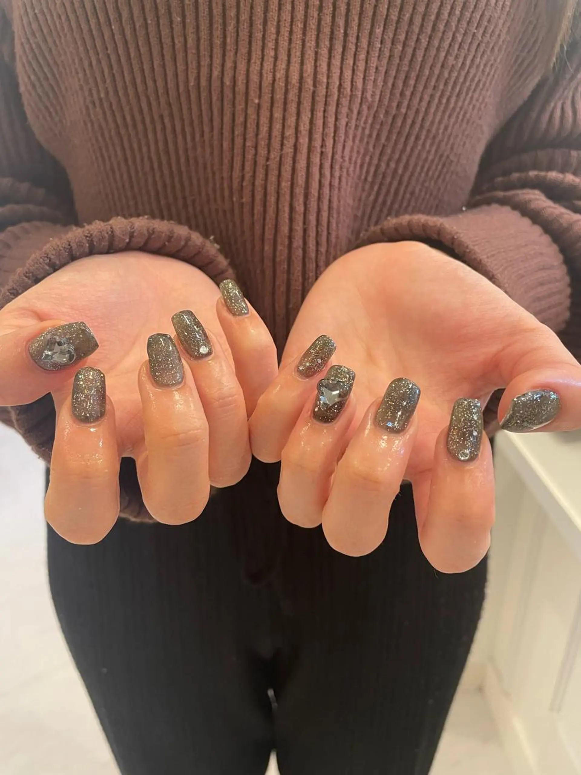 ネイル 束感まつ毛/ネイル/ LED♥KIRARAのマツエク・マツパデザイン