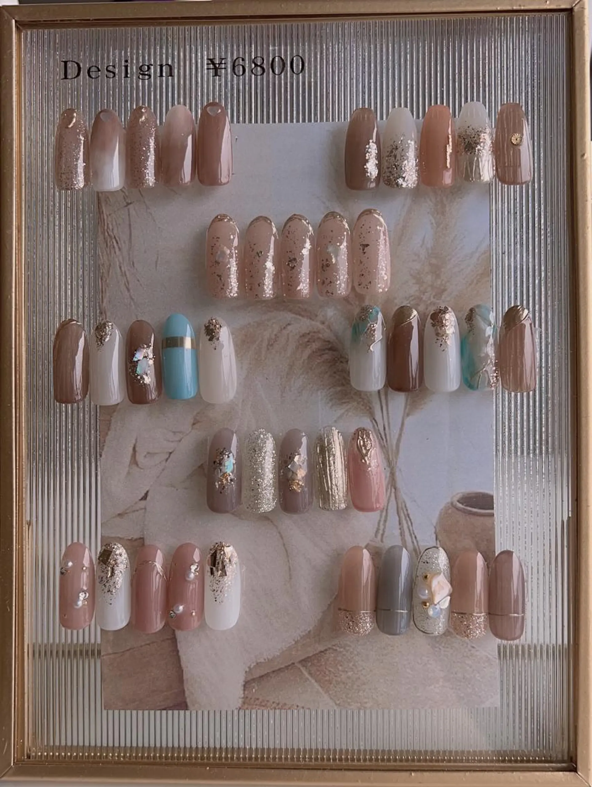 ネイル フットネイル 韓国ネイル ハンドネイル nail salon Lauleaのネイルデザイン