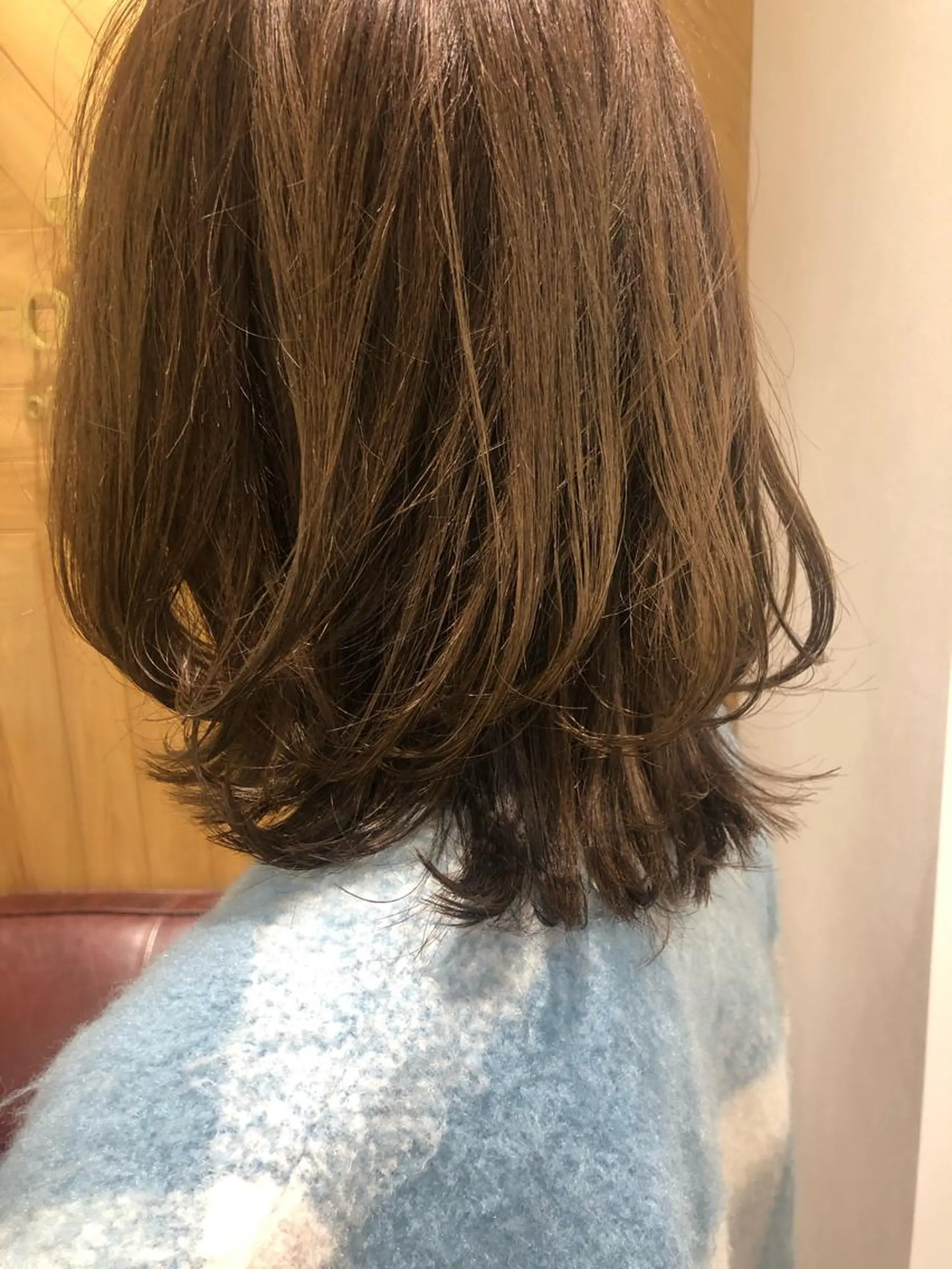 ミディアム ボブ 井上 舞のヘアスタイル