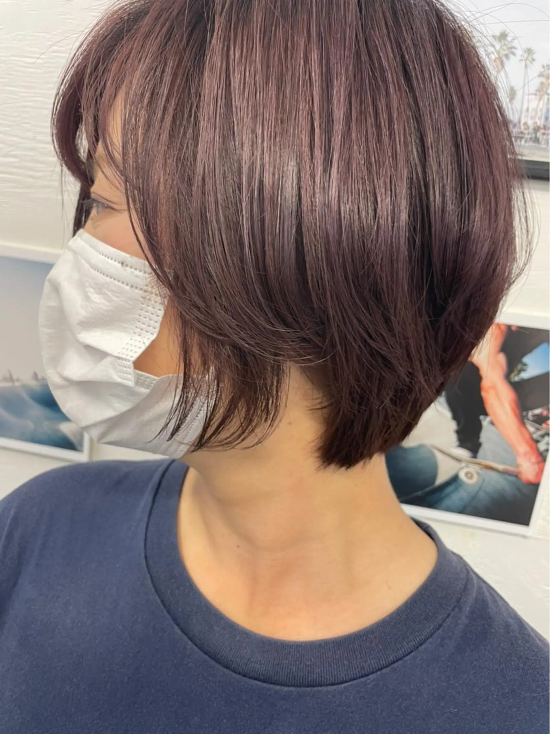 カラー ダメージレスブリーチ /艶髪/横須賀智也のヘアスタイル