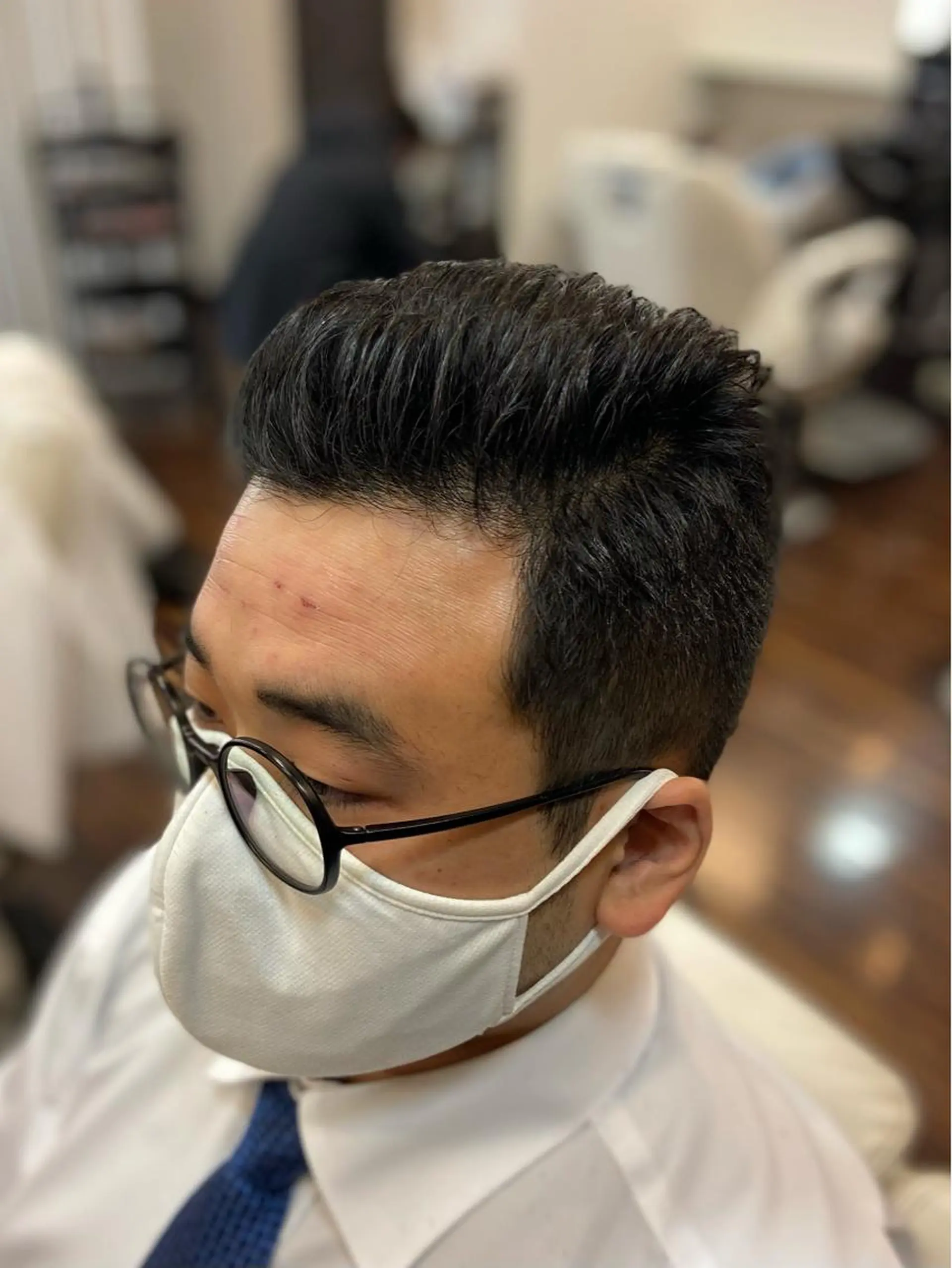 ショート dunhill 斉藤 大樹/メンズカットのヘアスタイル