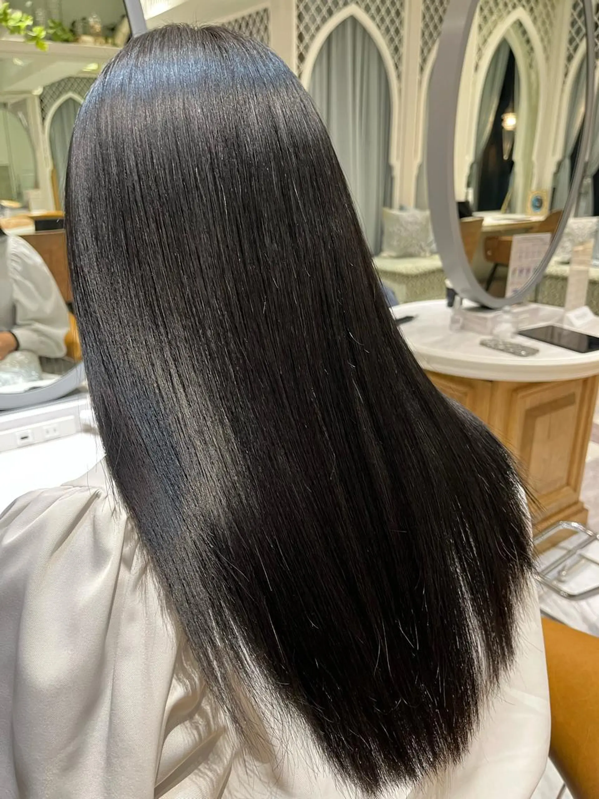 ロング 縮毛矯正 縮毛矯正 🩵縮毛矯正・ボブ 岩原朋也🩵のヘアスタイル