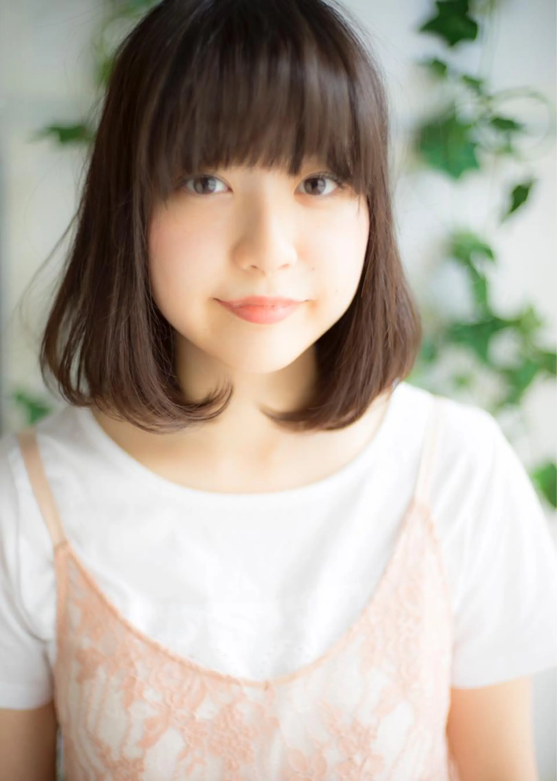 ミディアム カラー パーマ ボブ ツイスパ・波巻き 🩵片平和香奈のヘアスタイル