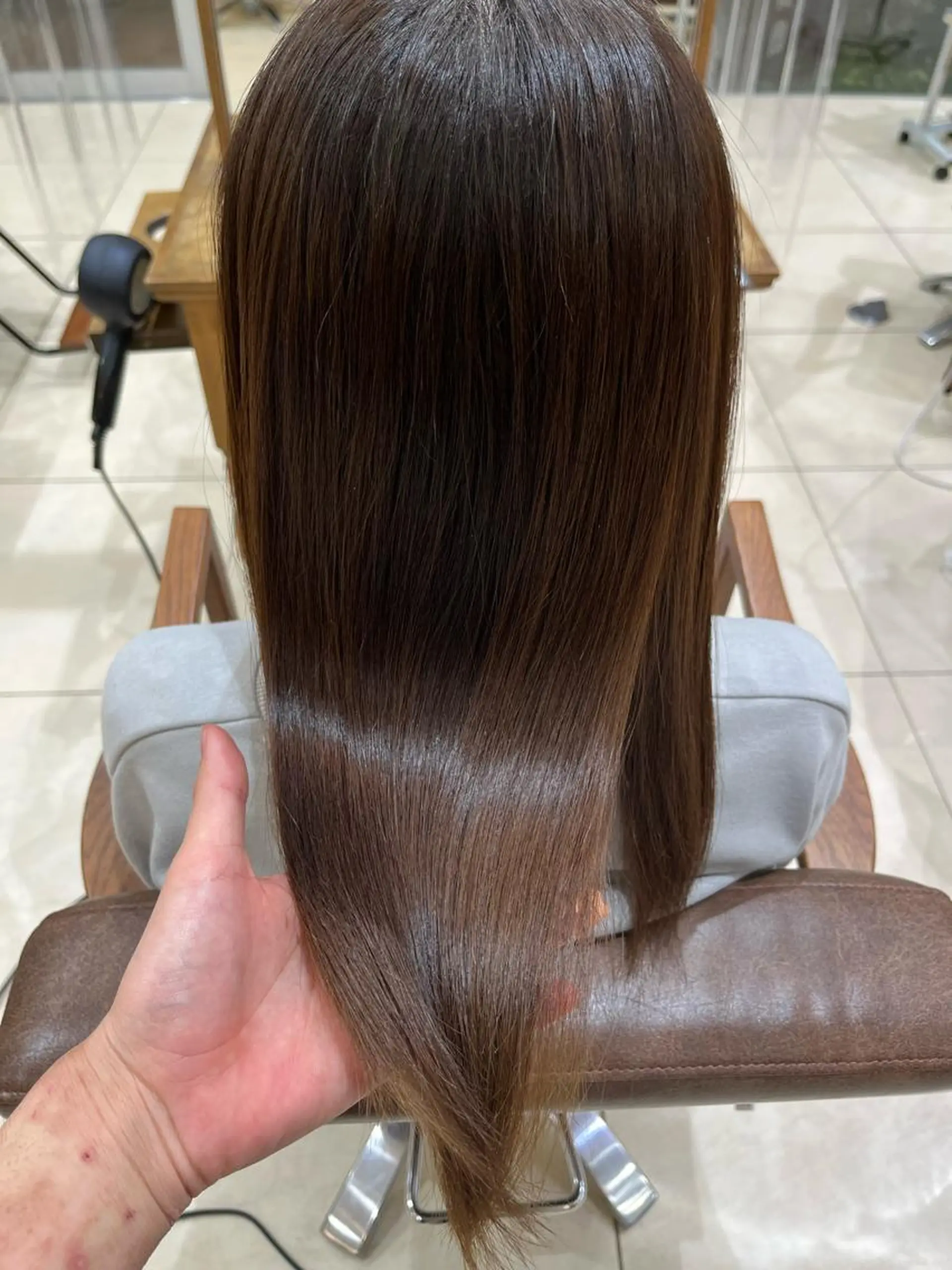 セミロング ボブ/髪質改善 jionのヘアスタイル